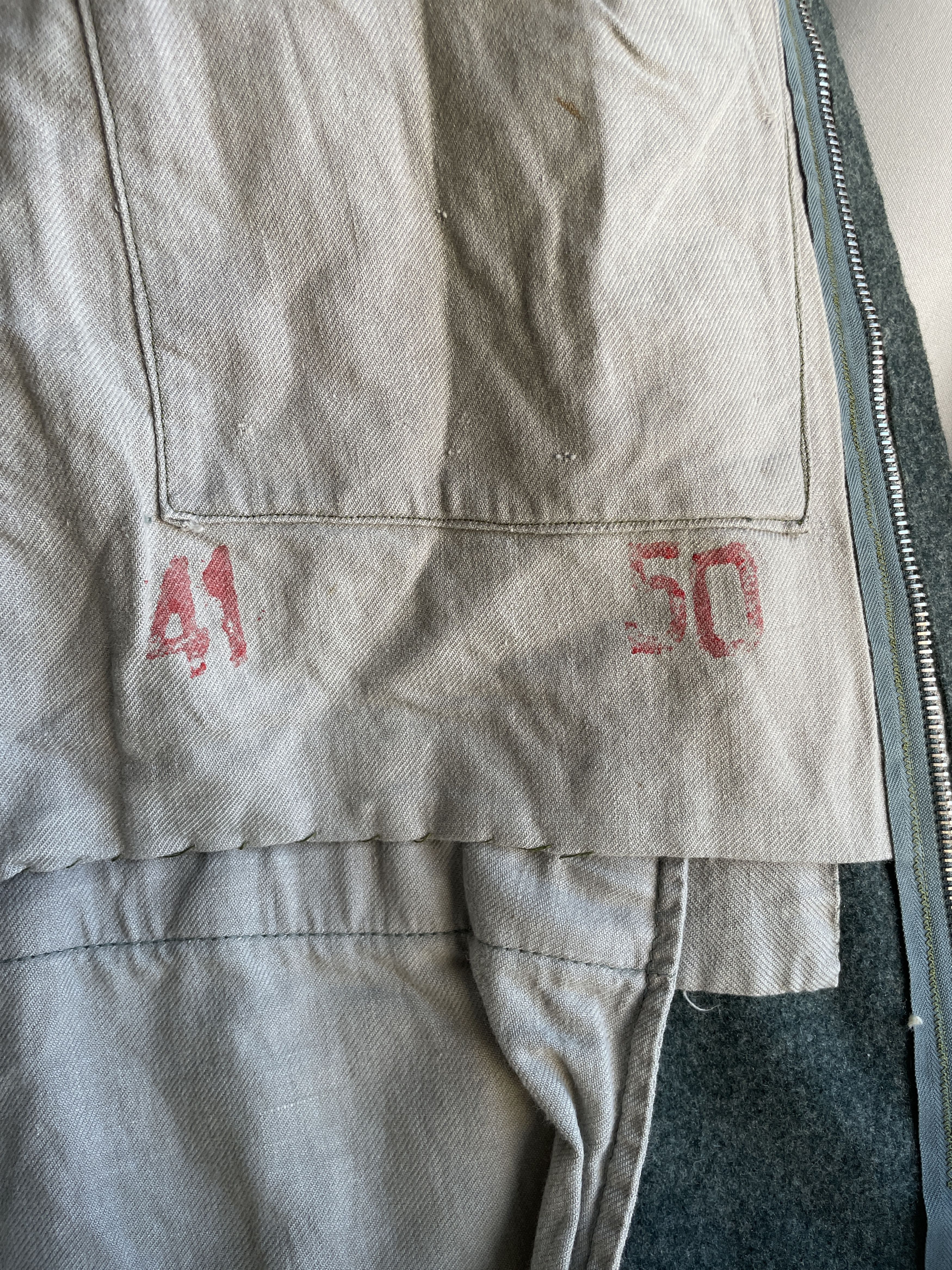 Vintage Swiss Army Vintage 50's 60's Wool Service Jacket Size US M / EU 48-50 / 2 - 11 Thumbnail