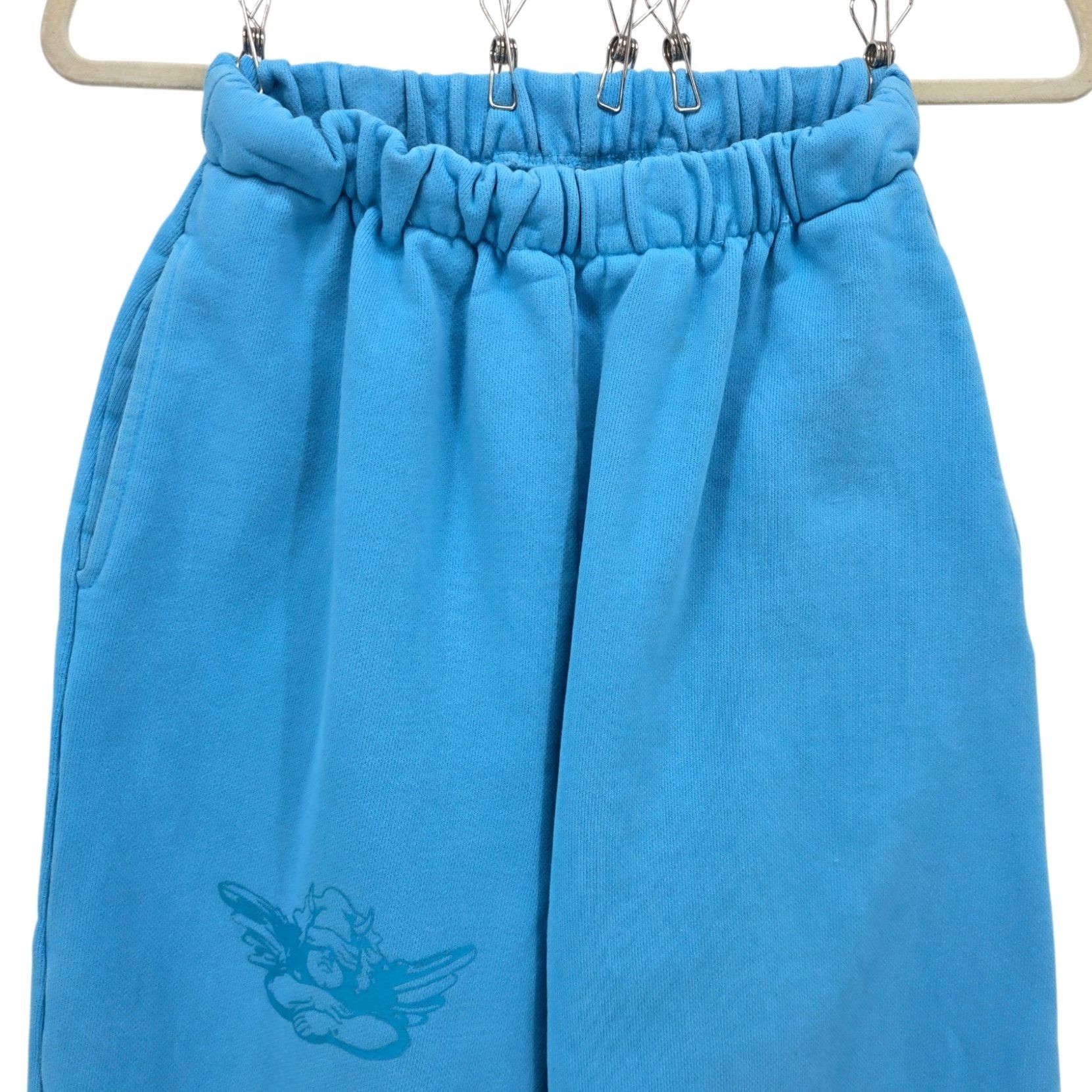 Boys Lie Boys Lie Womens Small Sweatpants Joggers Blue Angel Logo Gra Size 28" / US 6 / IT 42 - 2 Thumbnail