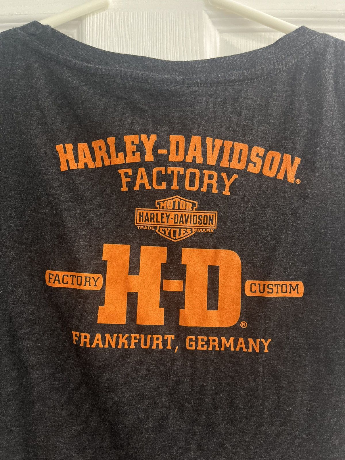 Harley Davidson Harley Davidson Factory Frankfurt Germany Womens Tshirt Size L / US 10 / IT 46 - 4 Thumbnail