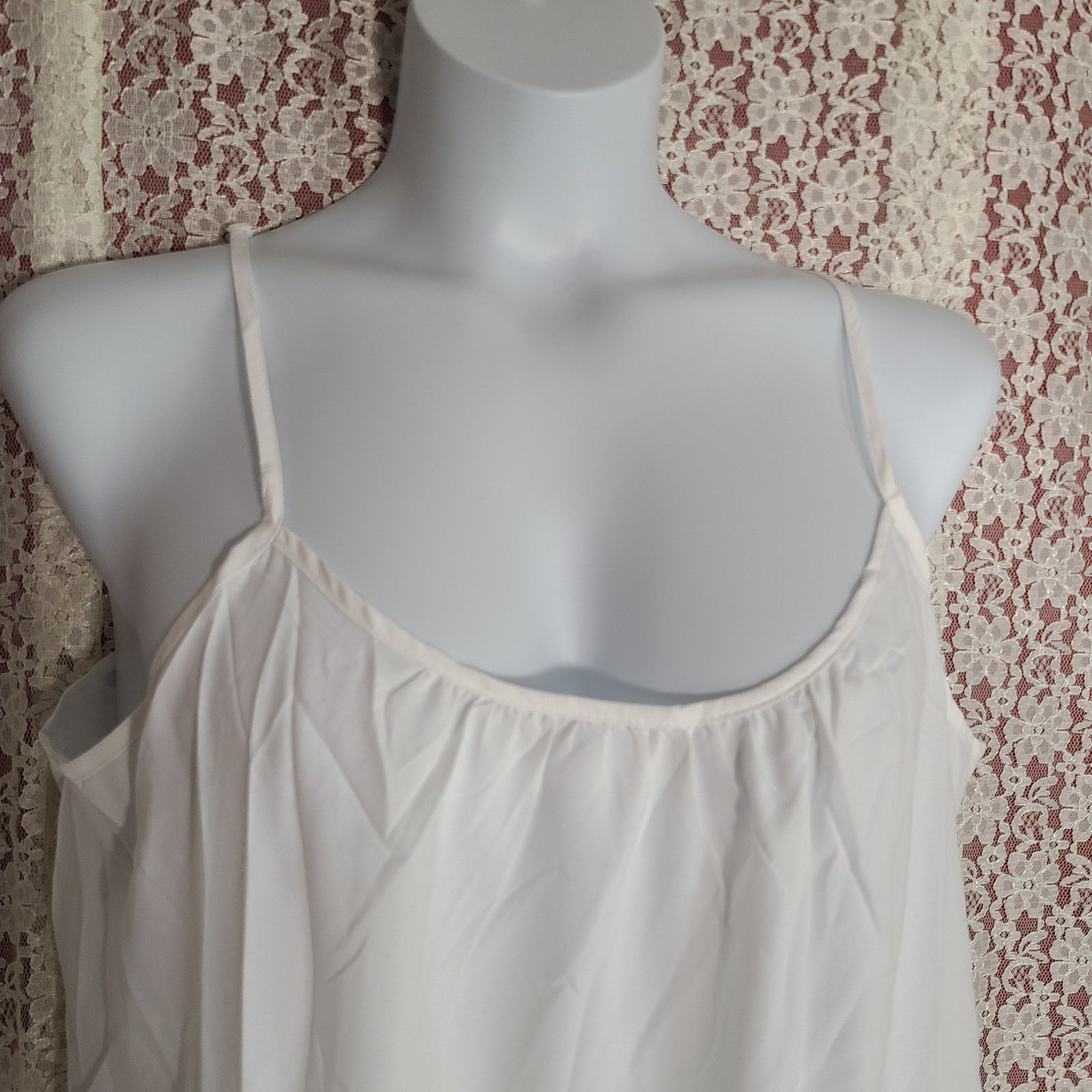 Faded Glory NWT Faded Glory white tank top size xl Size XL / US 12-14 / IT 48-50 - 2 Thumbnail