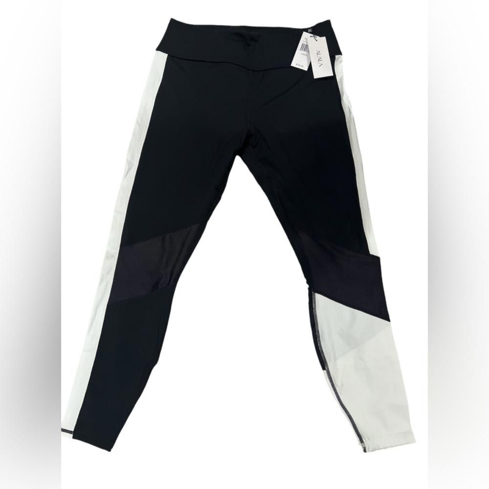Avalanche ALALA Reef Tight Black/White Size Large leggings Size 36" / US 14 / IT 50 - 3 Thumbnail
