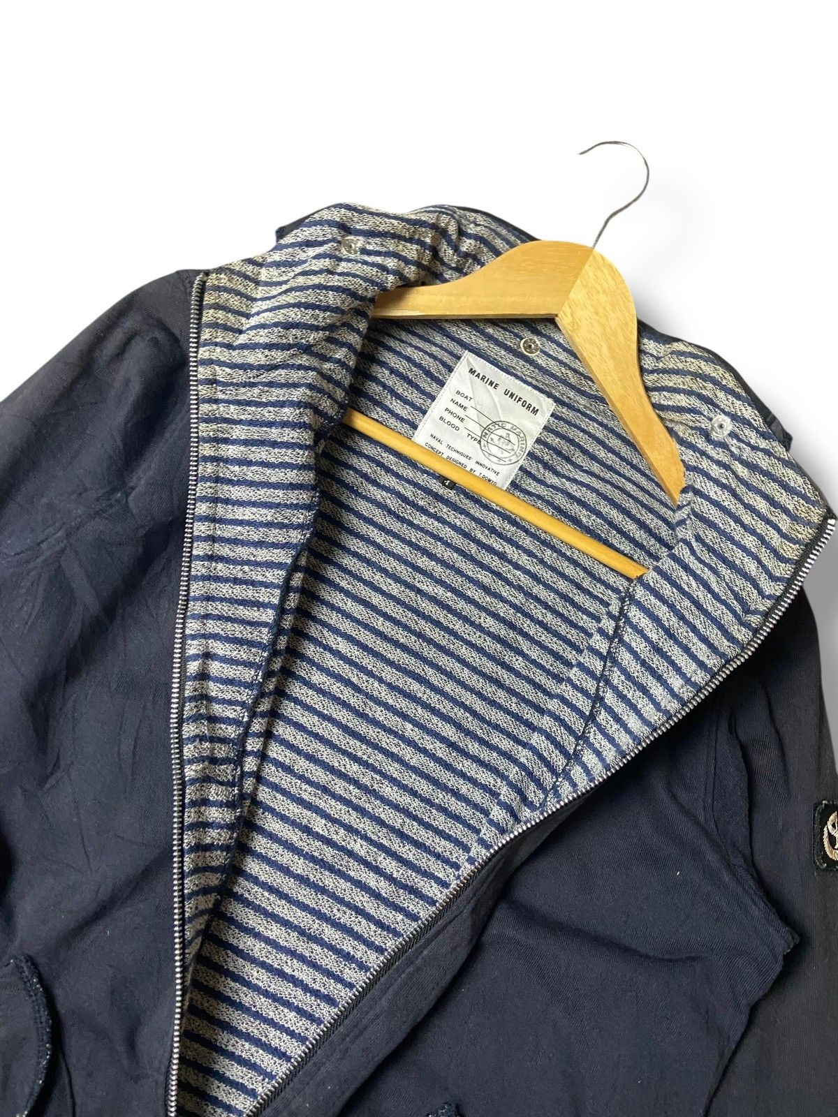 NATIC MARINE Uniform Zipped Jacket (127)
