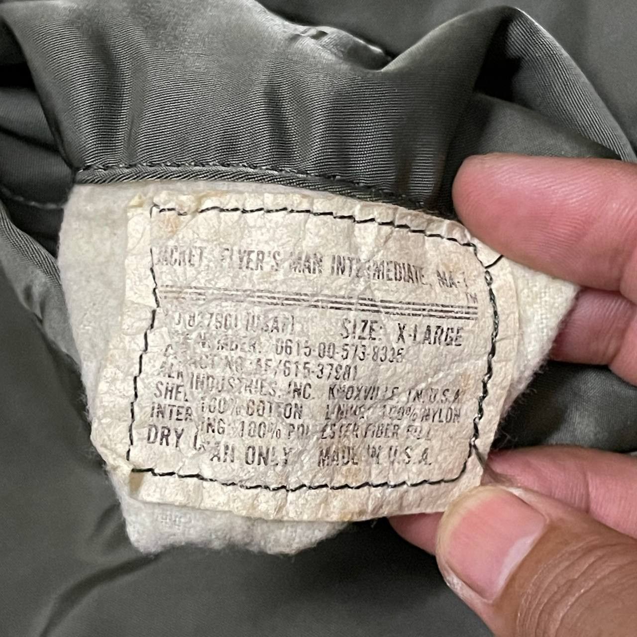 Alpha Industries Vintage Alpha Industries Flyers Bomber Jacket Ma 1 Size US XL / EU 56 / 4 - 12 Thumbnail
