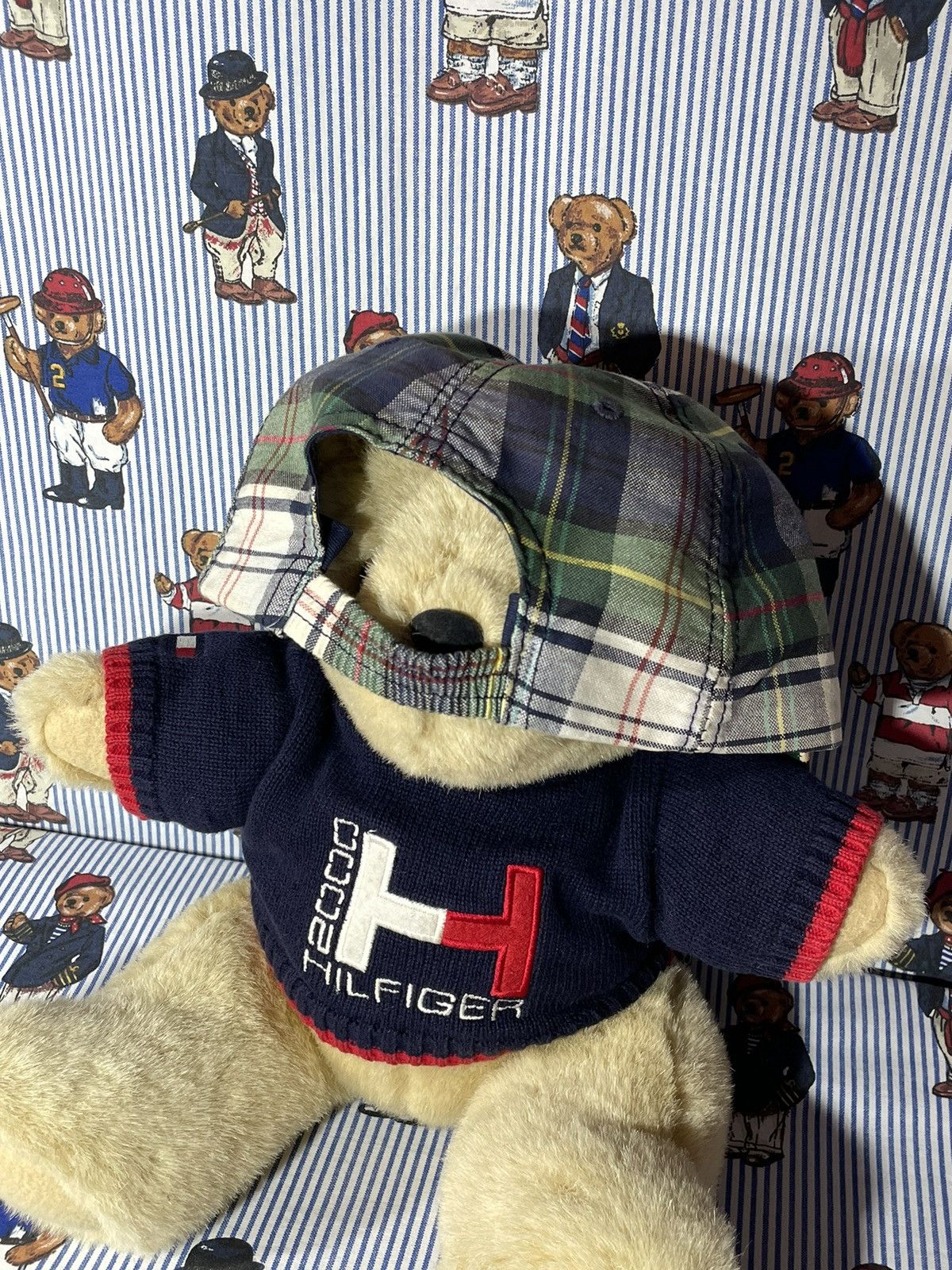 Tommy Hilfiger × Vintage Cap Tommy Hilfiger Lion Crest OG Vintage 90’s Size ONE SIZE - 8 Thumbnail