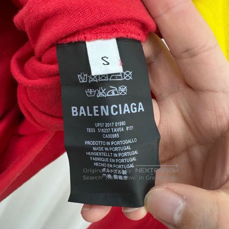 Balenciaga Balenciaga Double Layered Two-in-One Letter Printed Long S Size US S / EU 44-46 / 1 - 6 Thumbnail