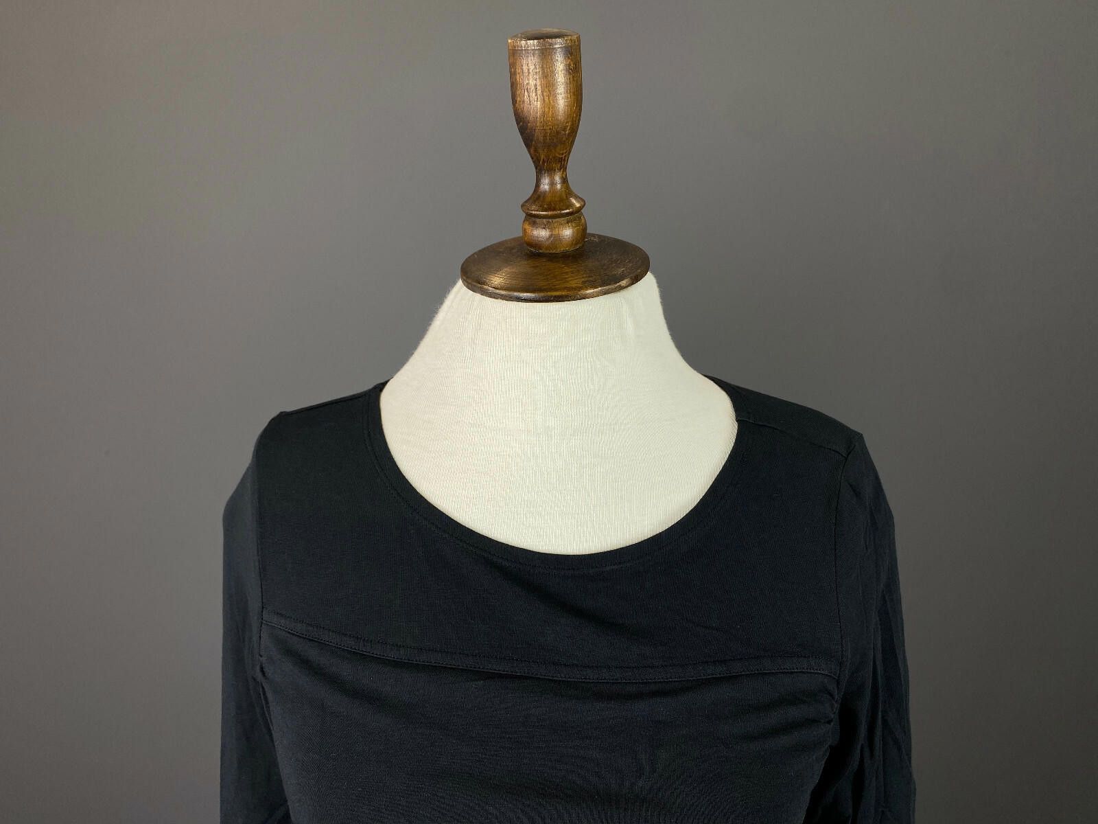 Theory Theory Black Cotton Pullover Sweater Size Petite Small Size S / US 4 / IT 40 - 2 Thumbnail