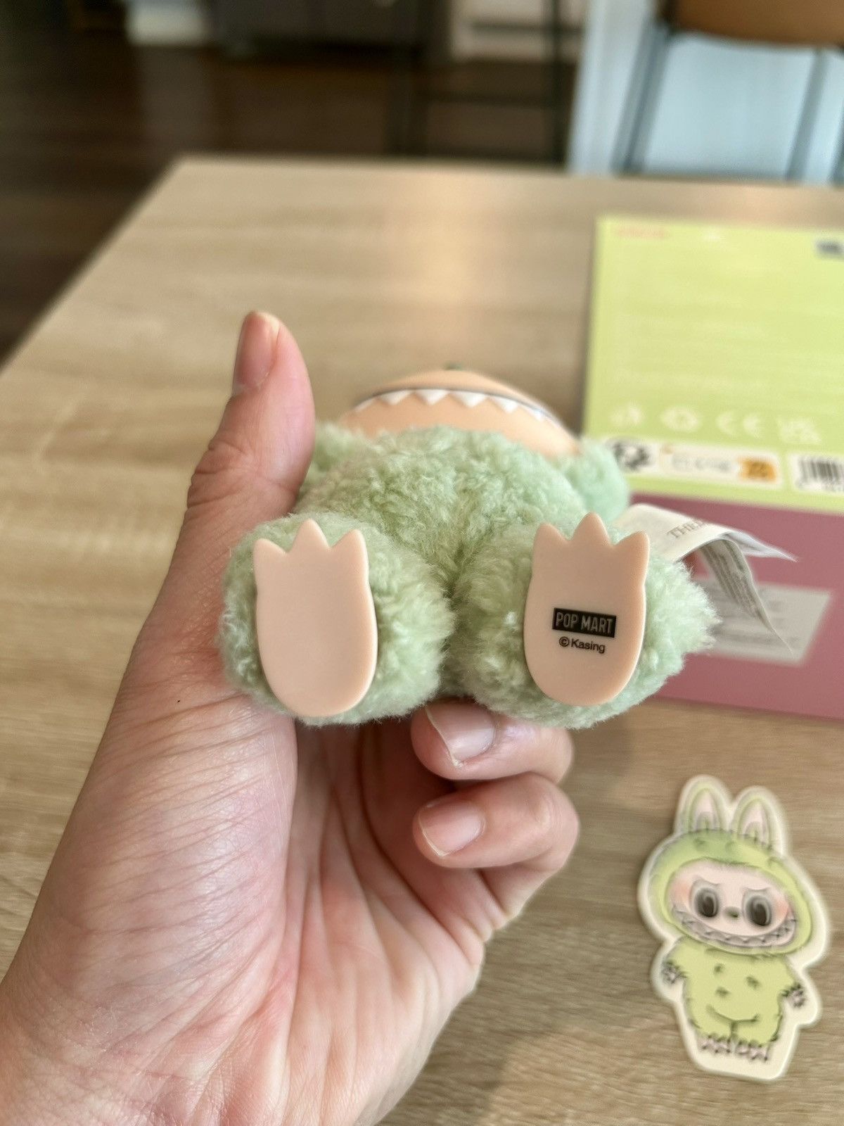 Labubu The Monsters Exciting Macaron Vinyl Face Series Green