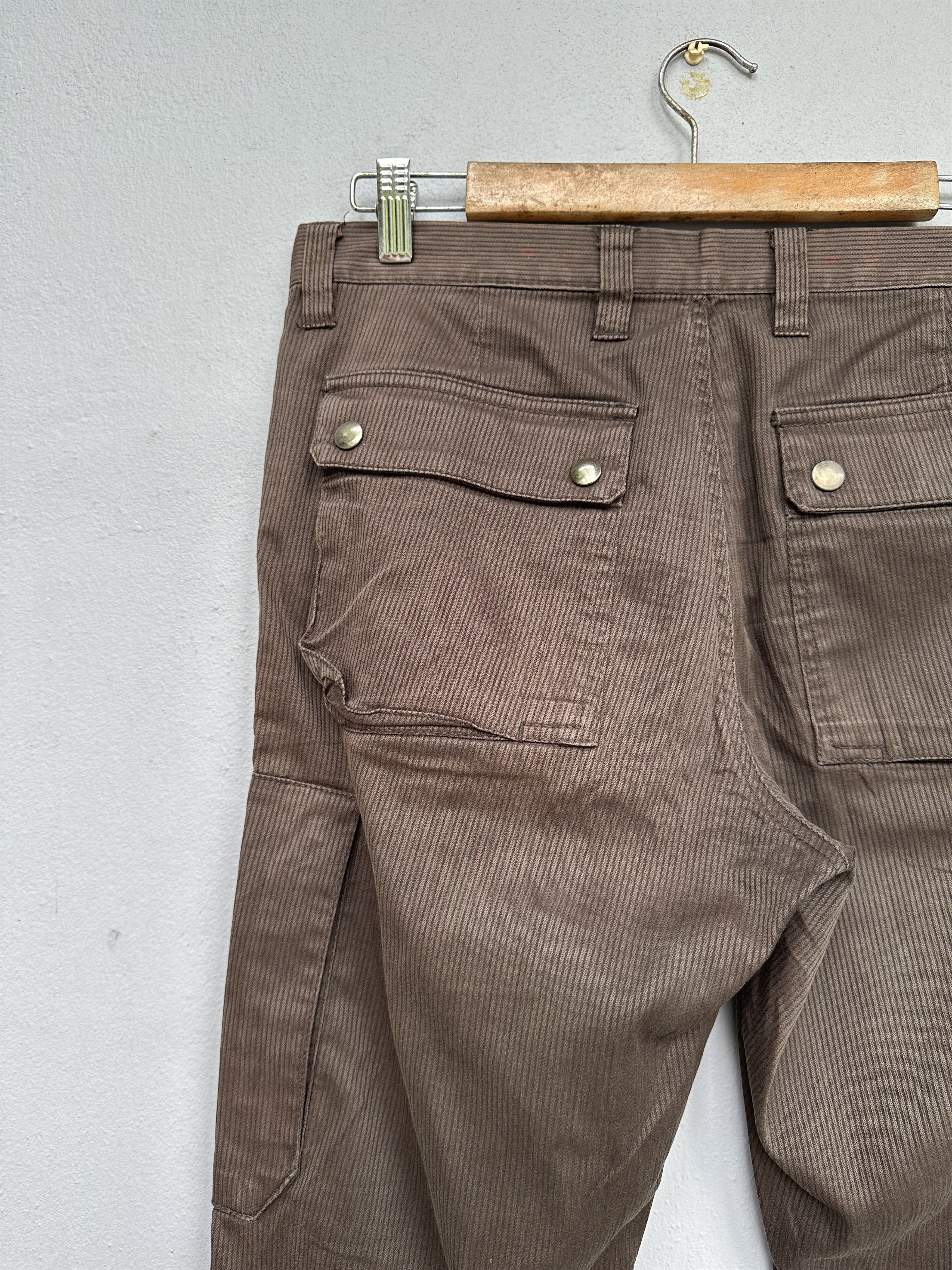 JUN MEN Vintage Japanese Brand Jun Men Stripe Trouser Pant Size US 32 / EU 48 - 14 Thumbnail