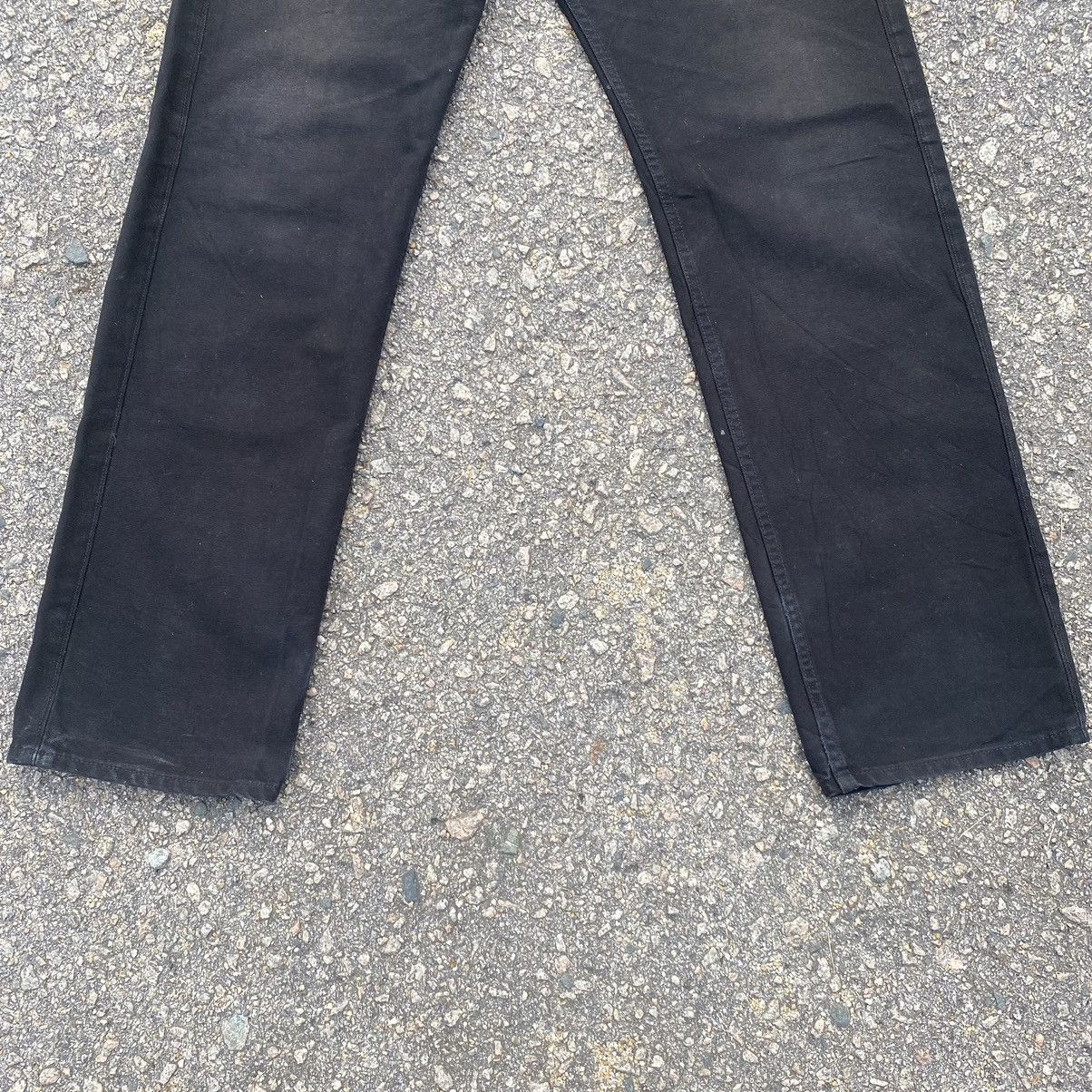 Buckle Black W33💥Vintage Levi’s Black Denim Buckle Back Jeans Pants Size US 33 - 3 Thumbnail