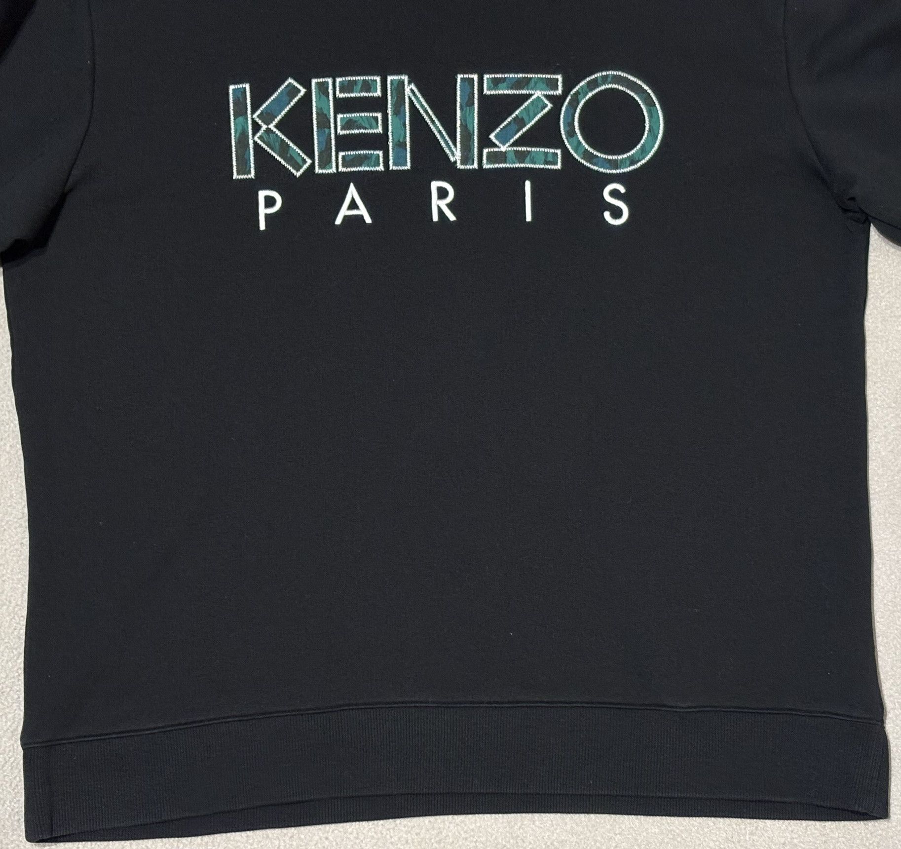 Kenzo Kenzo Paris Black sweatshirt size XXL Size US XXL / EU 58 / 5 - 6 Thumbnail