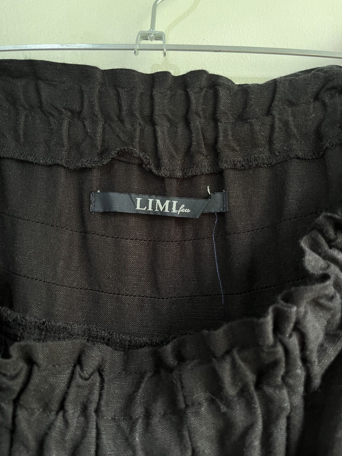 Limi Feu Wide Pleated Linen Skirt Size 28" / US 6 / IT 42 - 5 Thumbnail