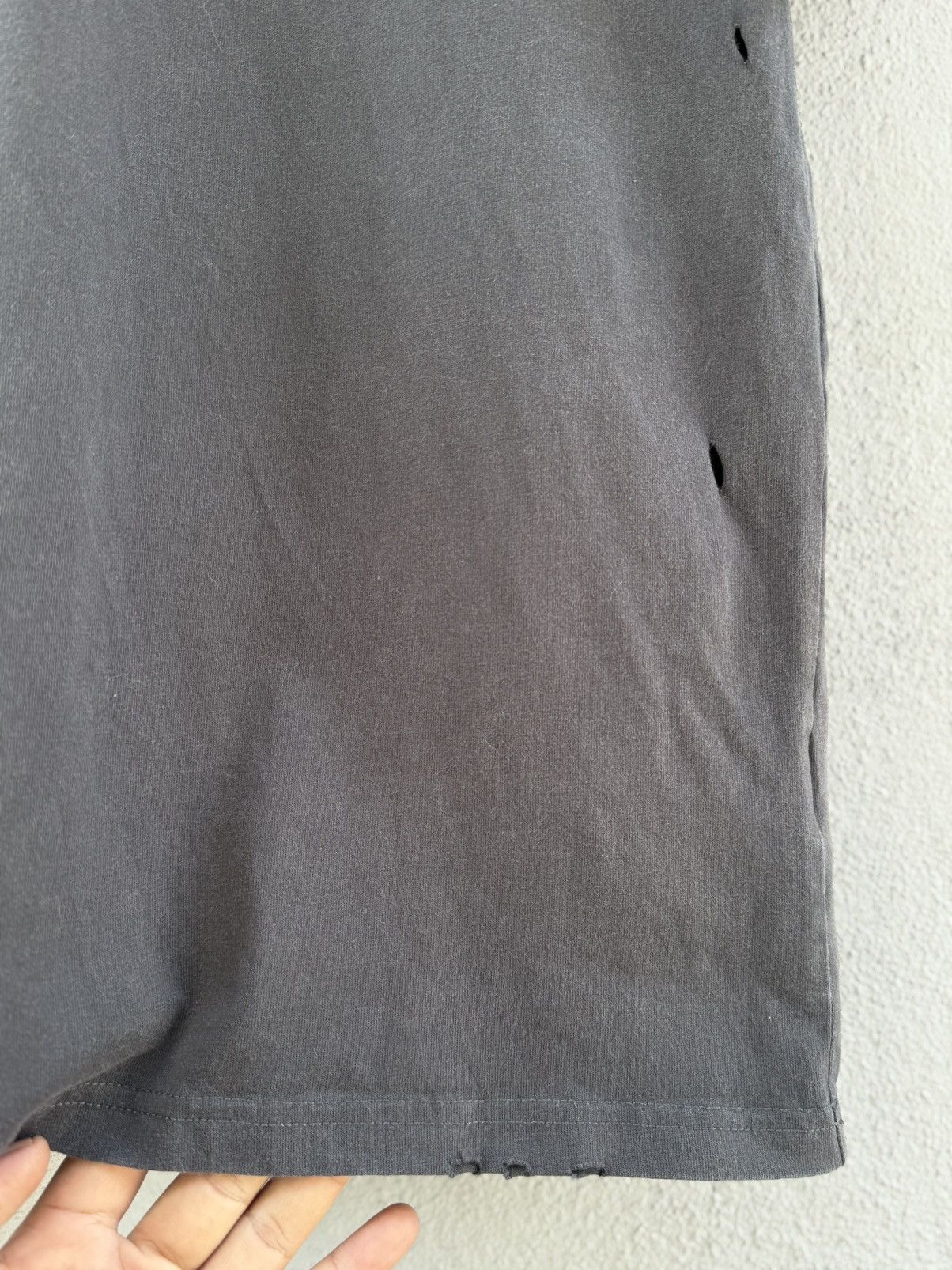 Balenciaga Thrashed Design Balenciaga 2022 Maison Fondee Oversize Tee Size US XL / EU 56 / 4 - 11 Thumbnail