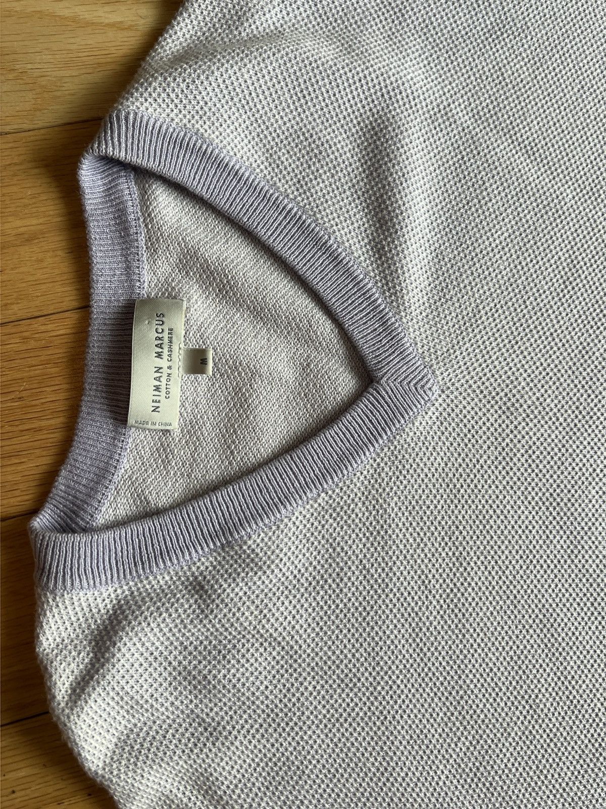 Neiman Marcus Cotton and Cashmere sweater Size US M / EU 48-50 / 2 - 7 Thumbnail