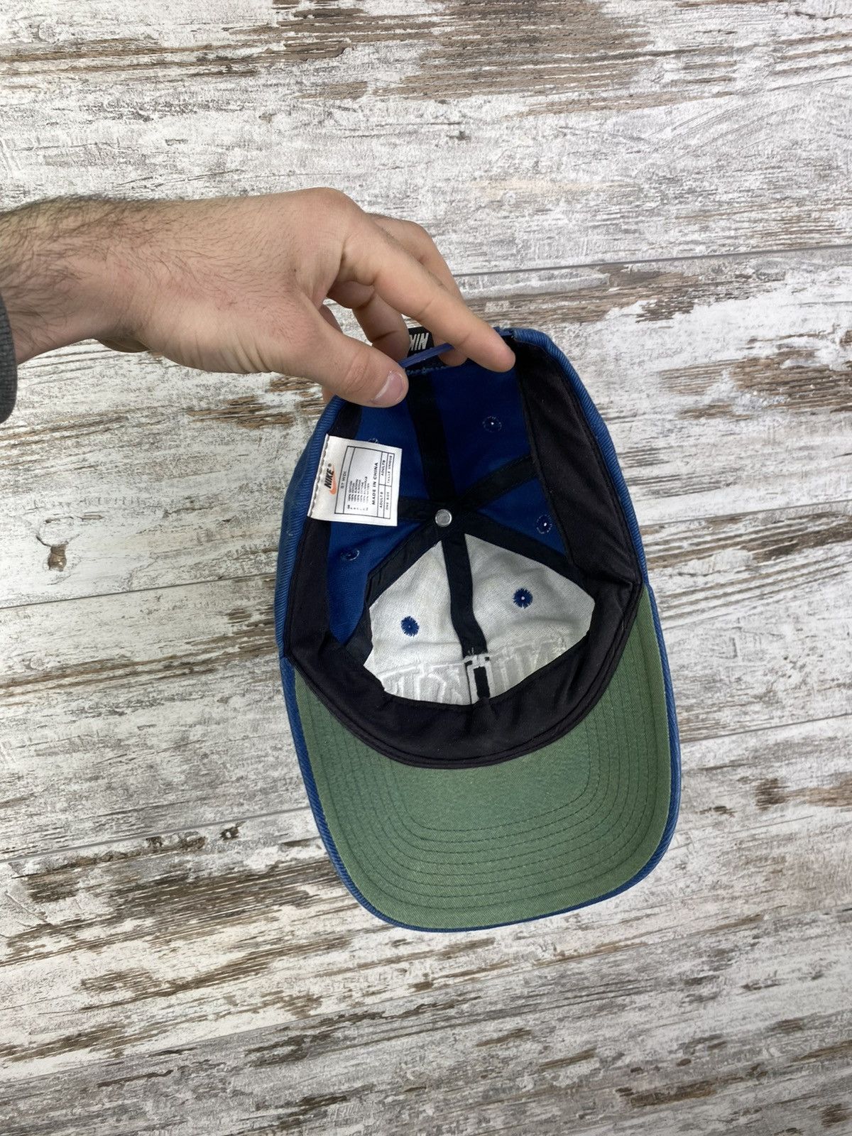 Nike × Vintage Mens Vintage Nike big logo hats cap hat y2k rare swoosh acg Size ONE SIZE - 7 Thumbnail