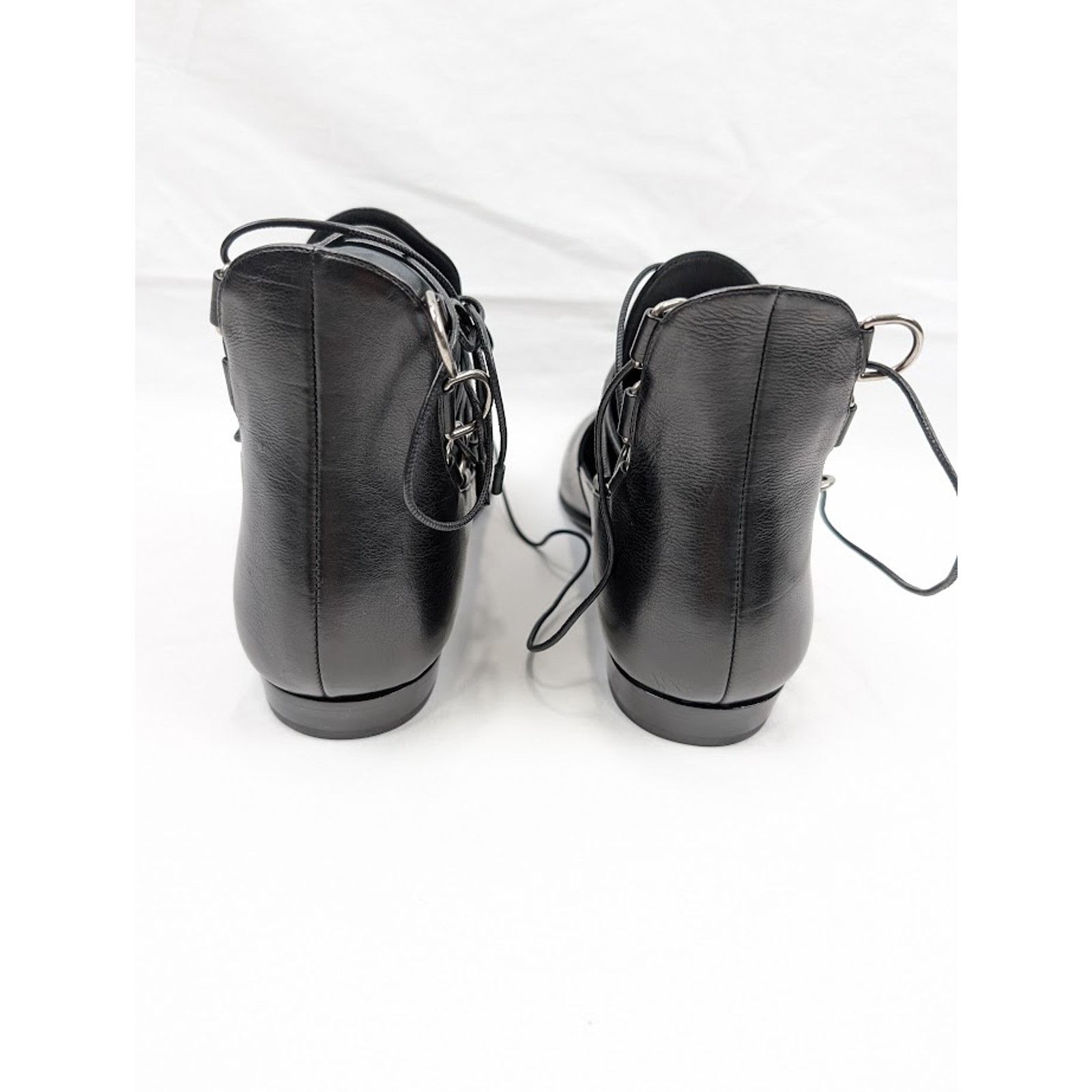 Saint Laurent Paris o1rshd1 Q:2 / Goth 15 Lace Up Shoes in Nero Size US 10 / EU 43 - 16 Thumbnail