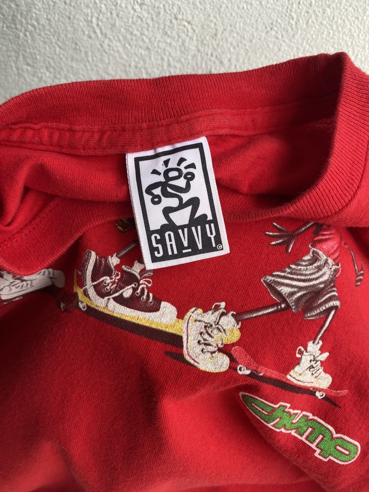 Santa Cruz Skateboards × Vintage Vintage Chump Skate 90s Tshirt Size US M / EU 48-50 / 2 - 7 Thumbnail
