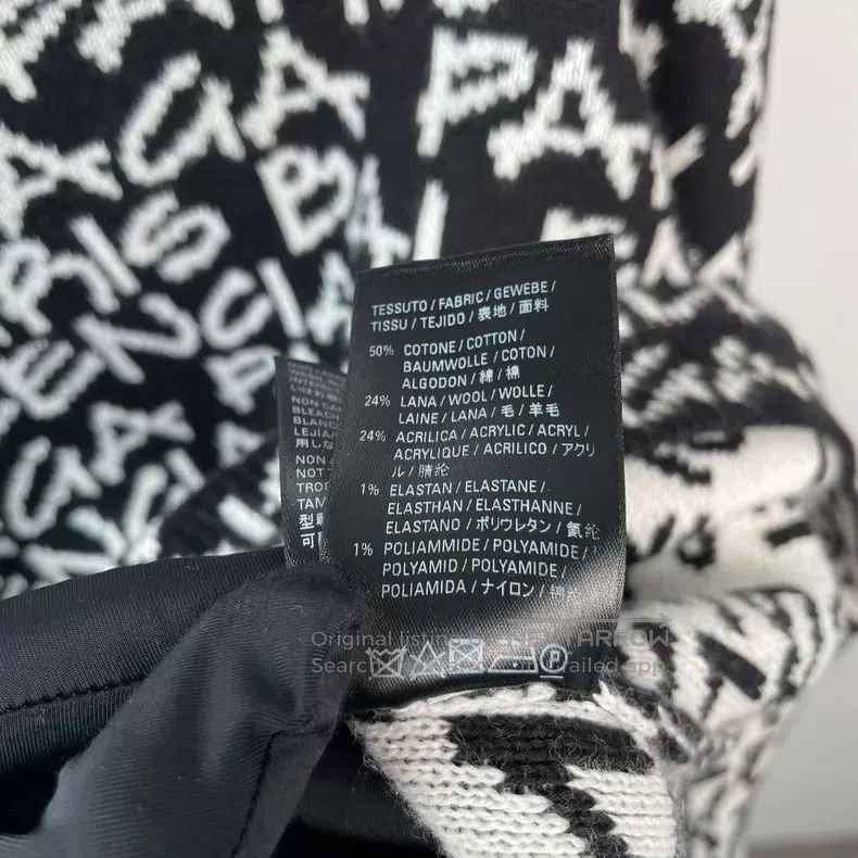 Balenciaga Balenciaga Hat Xs Size Black and White Size US XS / EU 42 / 0 - 6 Thumbnail