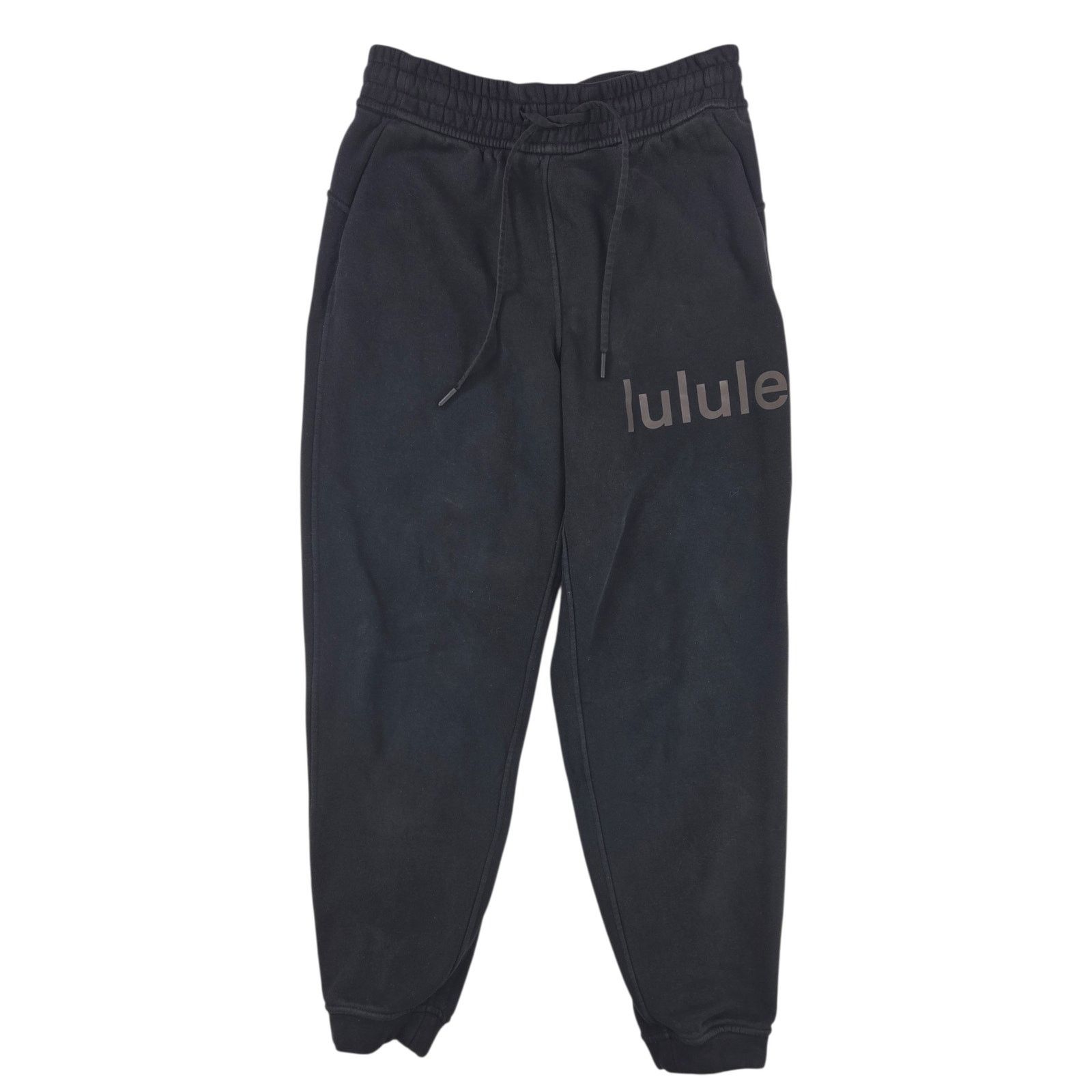 Lululemon Lululemon | Black Loungeful High-Rise Graphic Jogger| Size 6 Size 28" / US 6 / IT 42 - 1 Thumbnail