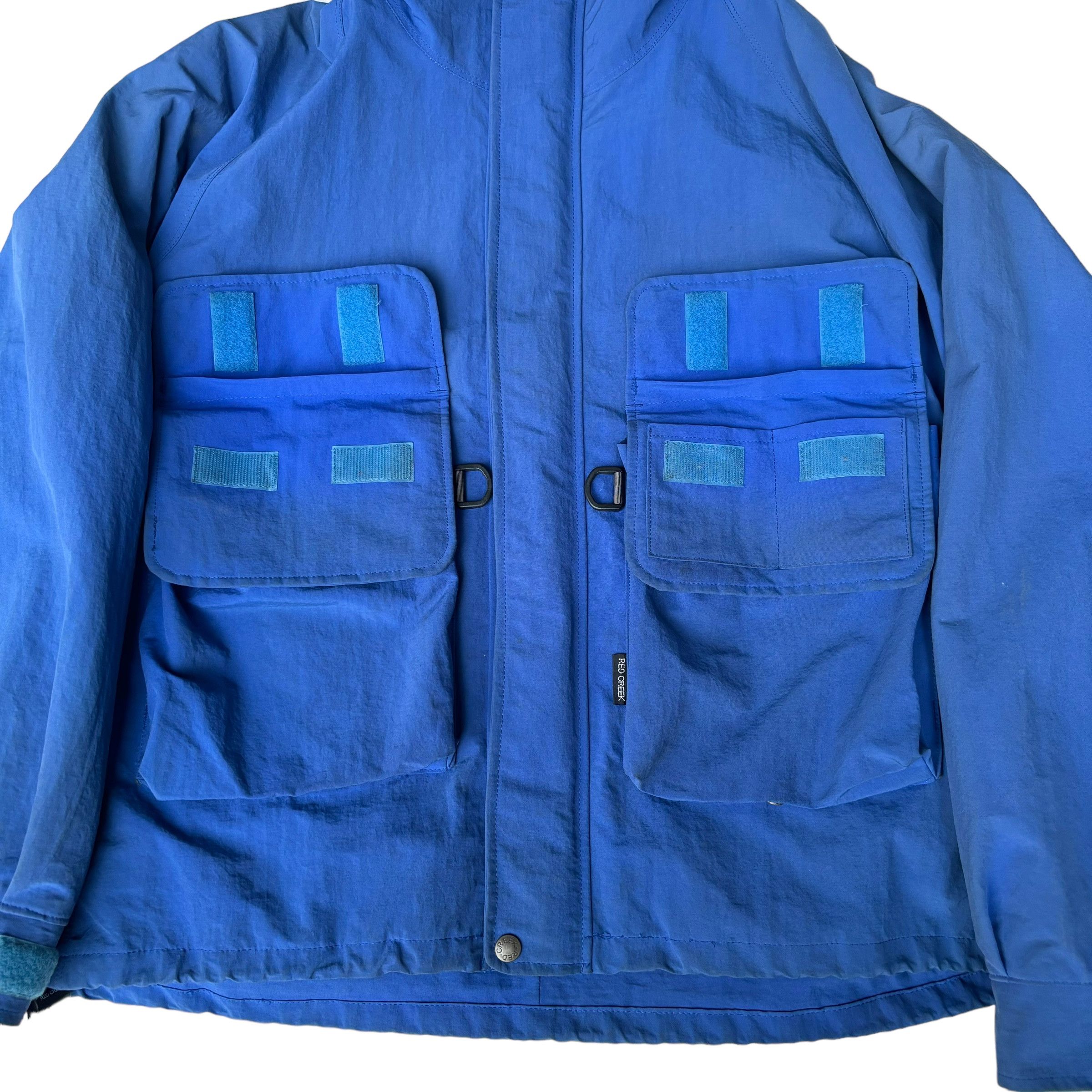 Japanese Brand Vintage Red Creek Multi Pocket Fishing Jacket Size US L / EU 52-54 / 3 - 7 Thumbnail