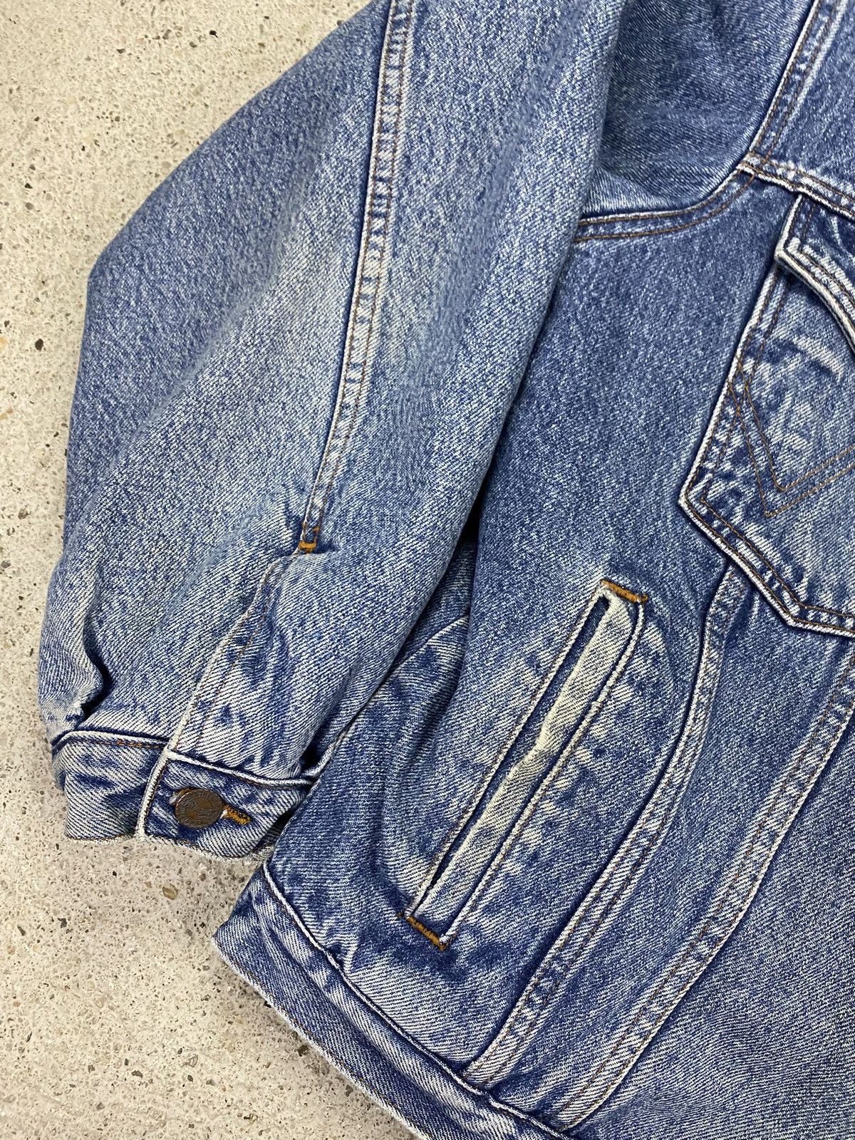Wrangler Wrangler western sherpa lining denim jacket vintage Size US L / EU 52-54 / 3 - 10 Thumbnail