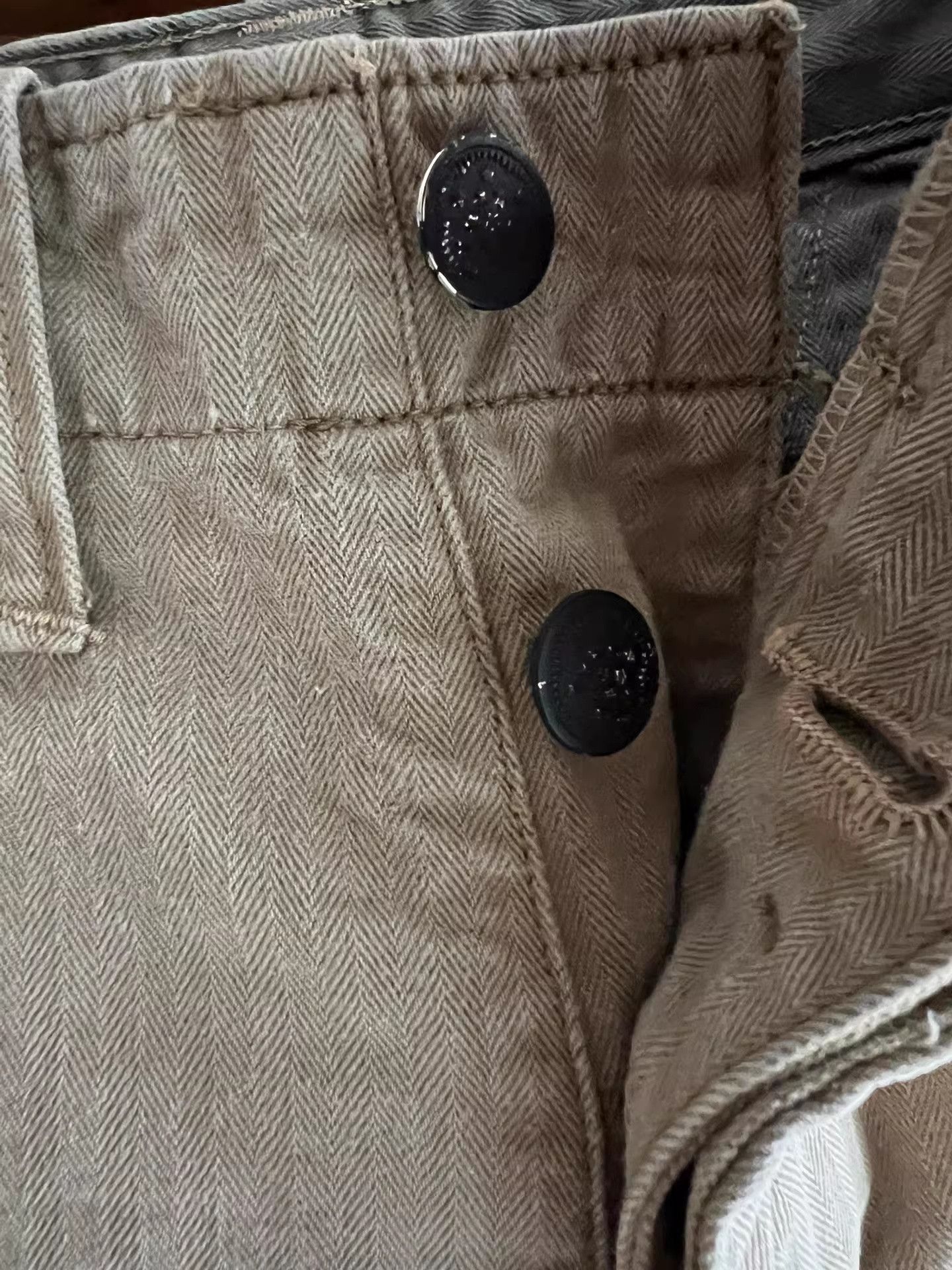 Freewheelers Freewheelers Vintage Herringbone Military Pants Size US 32 / EU 48 - 5 Thumbnail