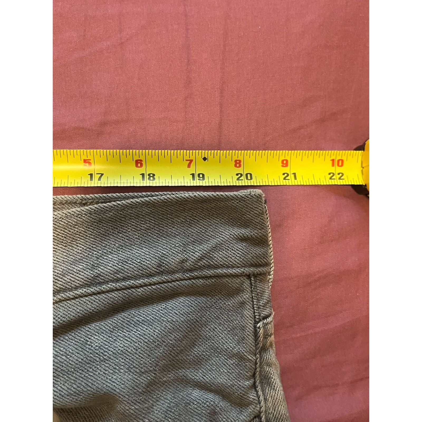 Everlane VINTAGE Everlane Relaxed Straight Jeans Woman Tall 33 Long Gray Jeans Straight 40 Waist 30 Inseam Size 24" / US 00 / IT 34 - 3 Thumbnail