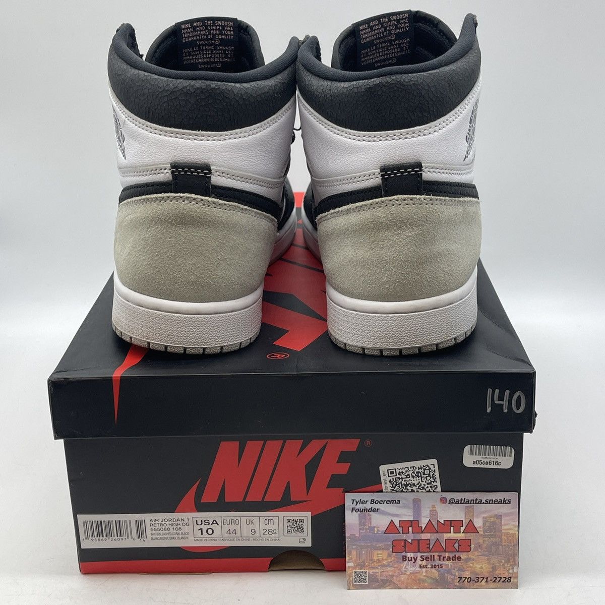 Jordan Brand Air Jordan 1 high stage haze Size US 10 / EU 43 - 3 Thumbnail