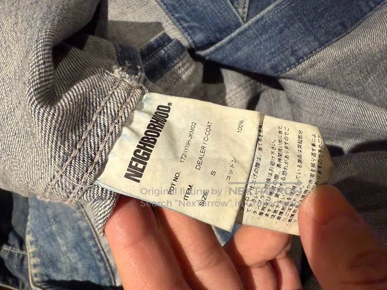 Neighborhood Neighborhood Washed Denim Work Jacket Size US S / EU 44-46 / 1 - 5 Thumbnail