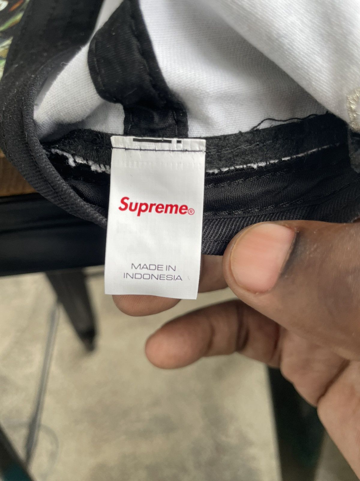 Supreme Supreme Shadows 6-Panel Cap Size ONE SIZE - 9 Thumbnail