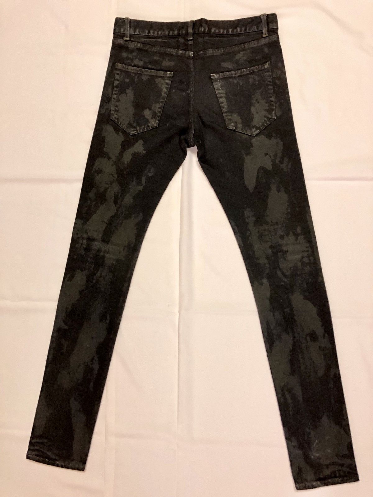 Saint Laurent Paris Saint Laurent Paris 13FW Tie-dye effect Denim Jeans Size US 30 / EU 46 - 3 Thumbnail