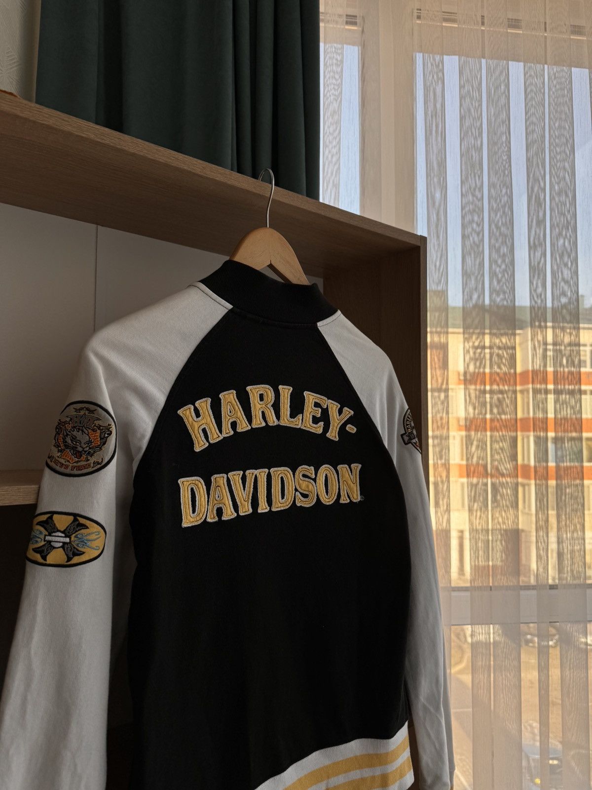 Harley Davidson × Vintage Vintage Harley-Davidson Moto Luxury Zip Hoodie Size S / US 4 / IT 40 - 7 Thumbnail