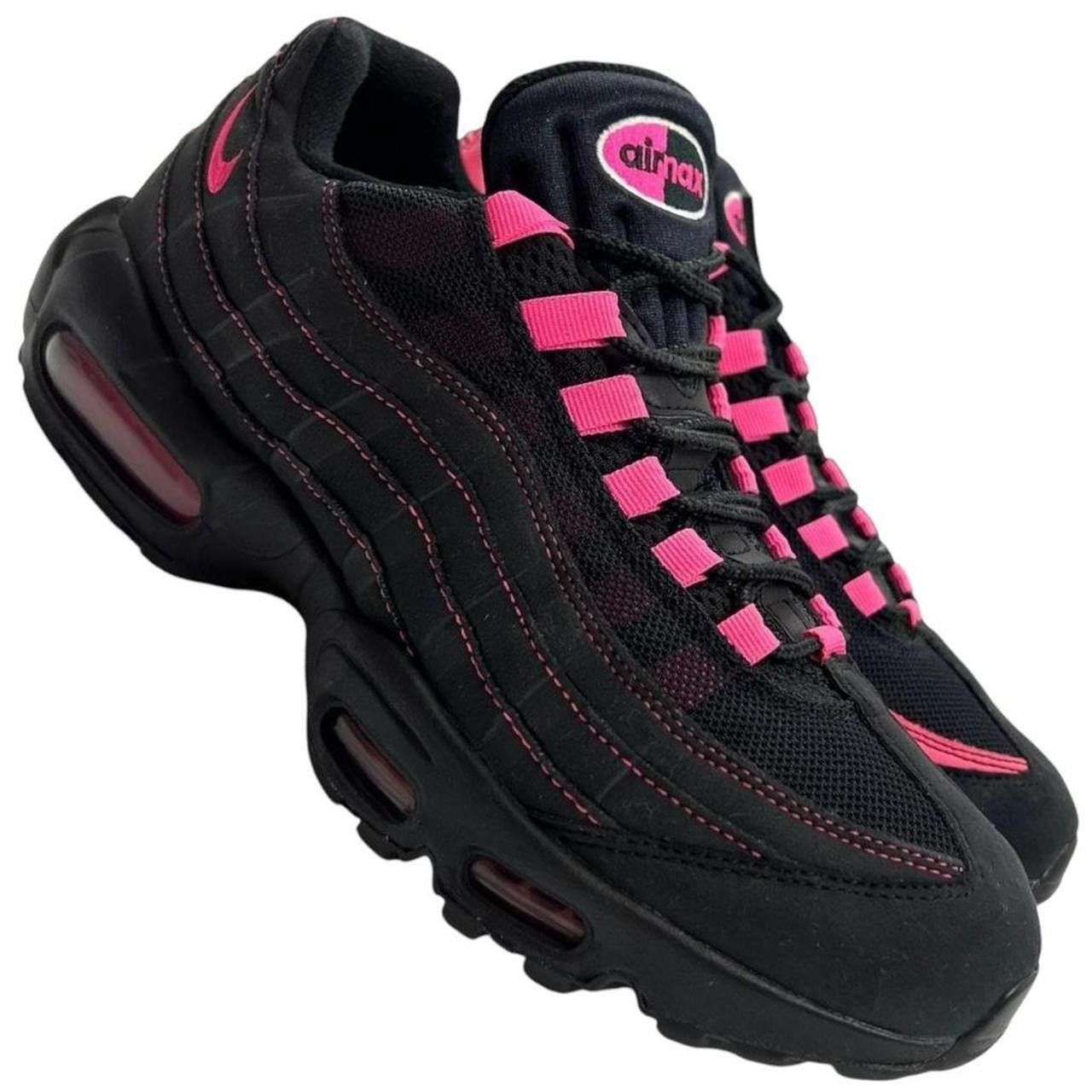 Nike Nike Air Max 95 Black Pink Blast - Size US 9.5 / EU 43 Size US 9.5 / EU 42-43 - 1 Thumbnail