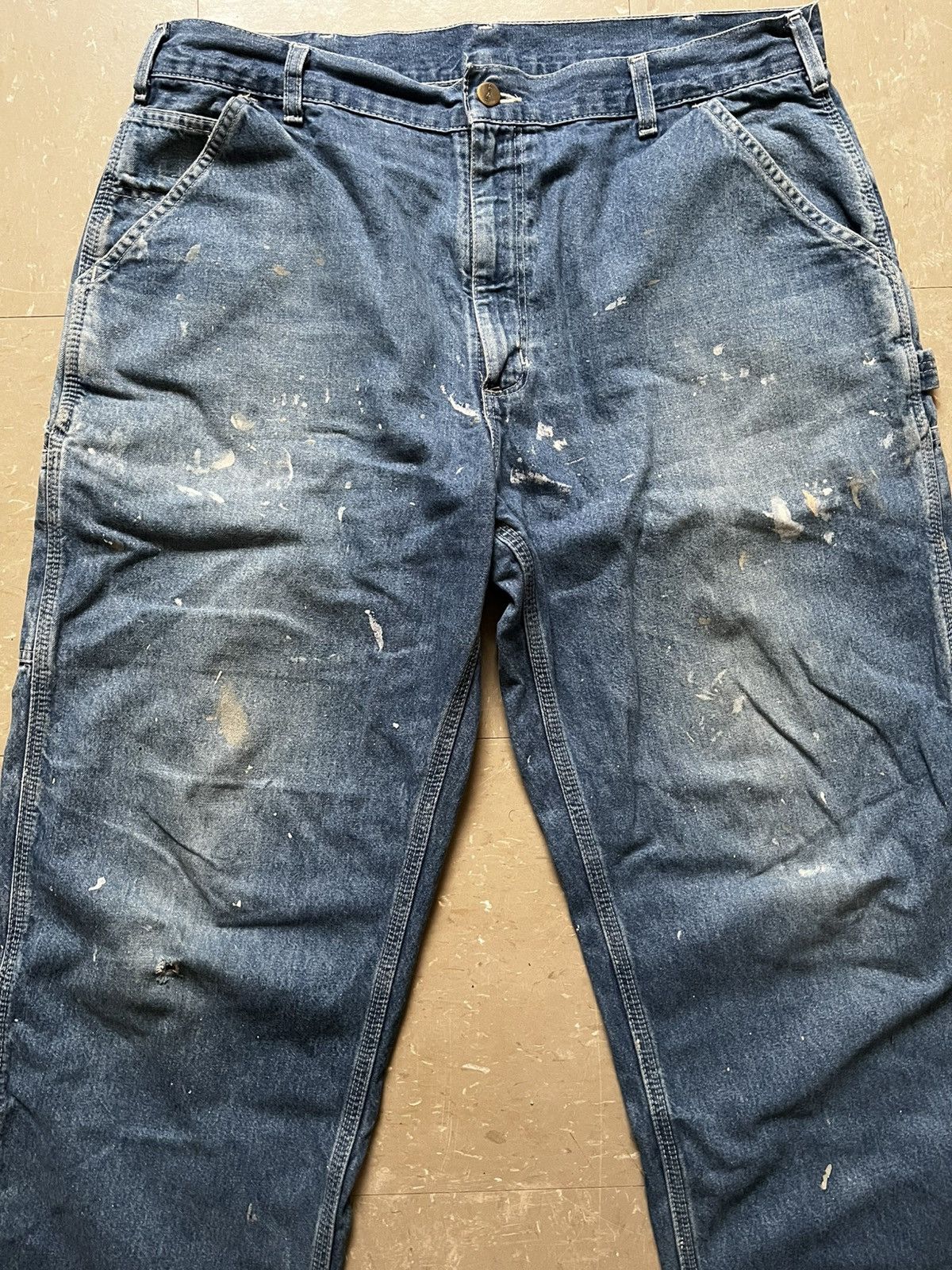 Carhartt Vintage Carhartt Carpenter Blue Jeans Size US 36 / EU 52 - 2 Thumbnail