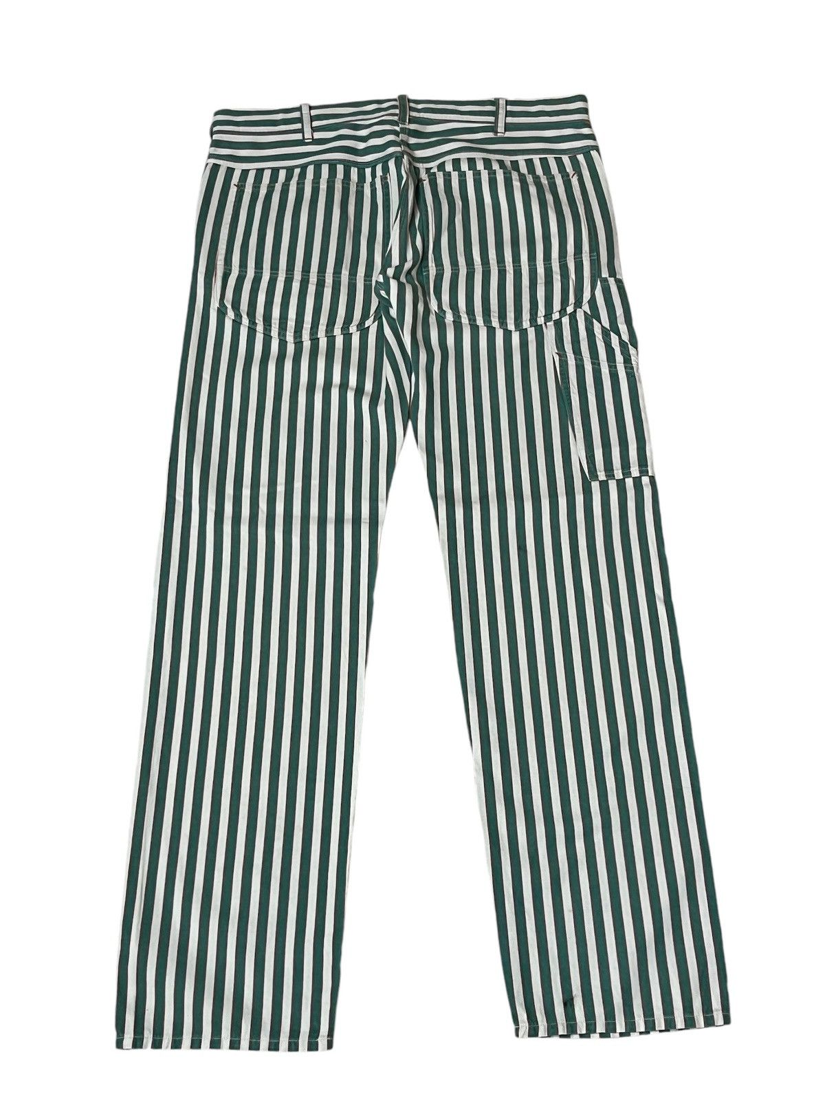 Japanese Brand GO TO HOLLYWOOD FITH CO.LTD WORKWEAR CARPENTER PRISON PANT Size US 35 - 2 Thumbnail