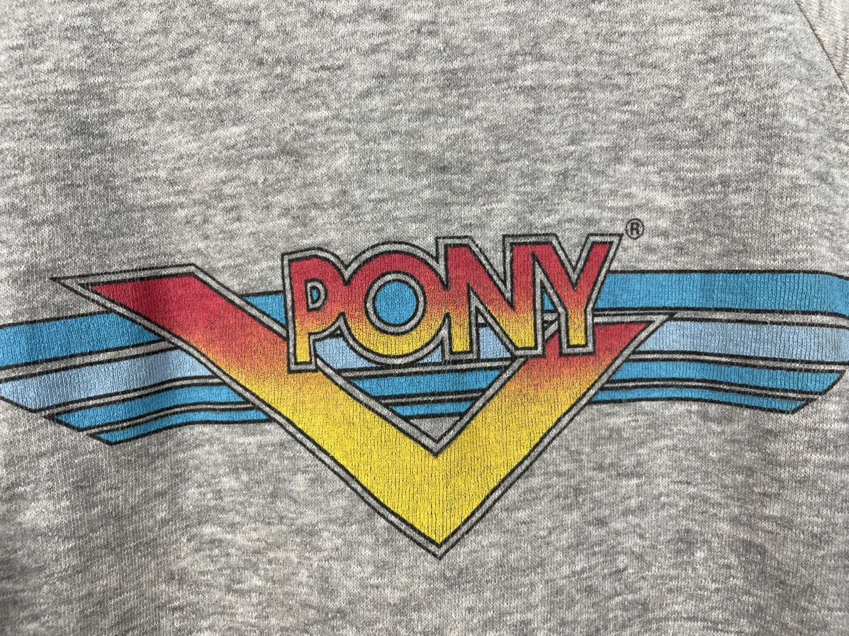 PONY Vintage 80s Pony sweatshirt Size US L / EU 52-54 / 3 - 4 Thumbnail