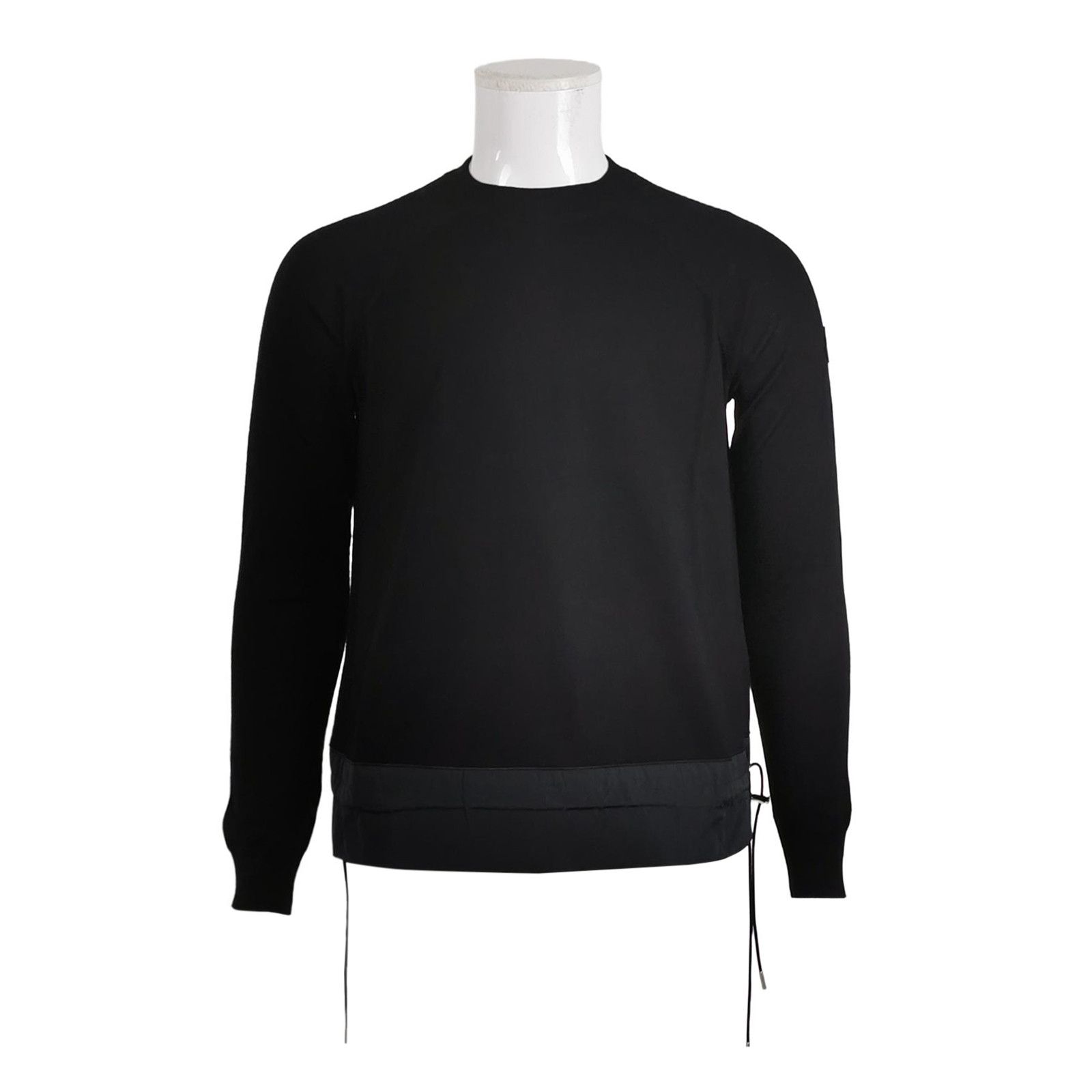 Moncler Moncler Wool Nylon Contrast Panel Sweater Size M Size US M / EU 48-50 / 2 - 1 Thumbnail