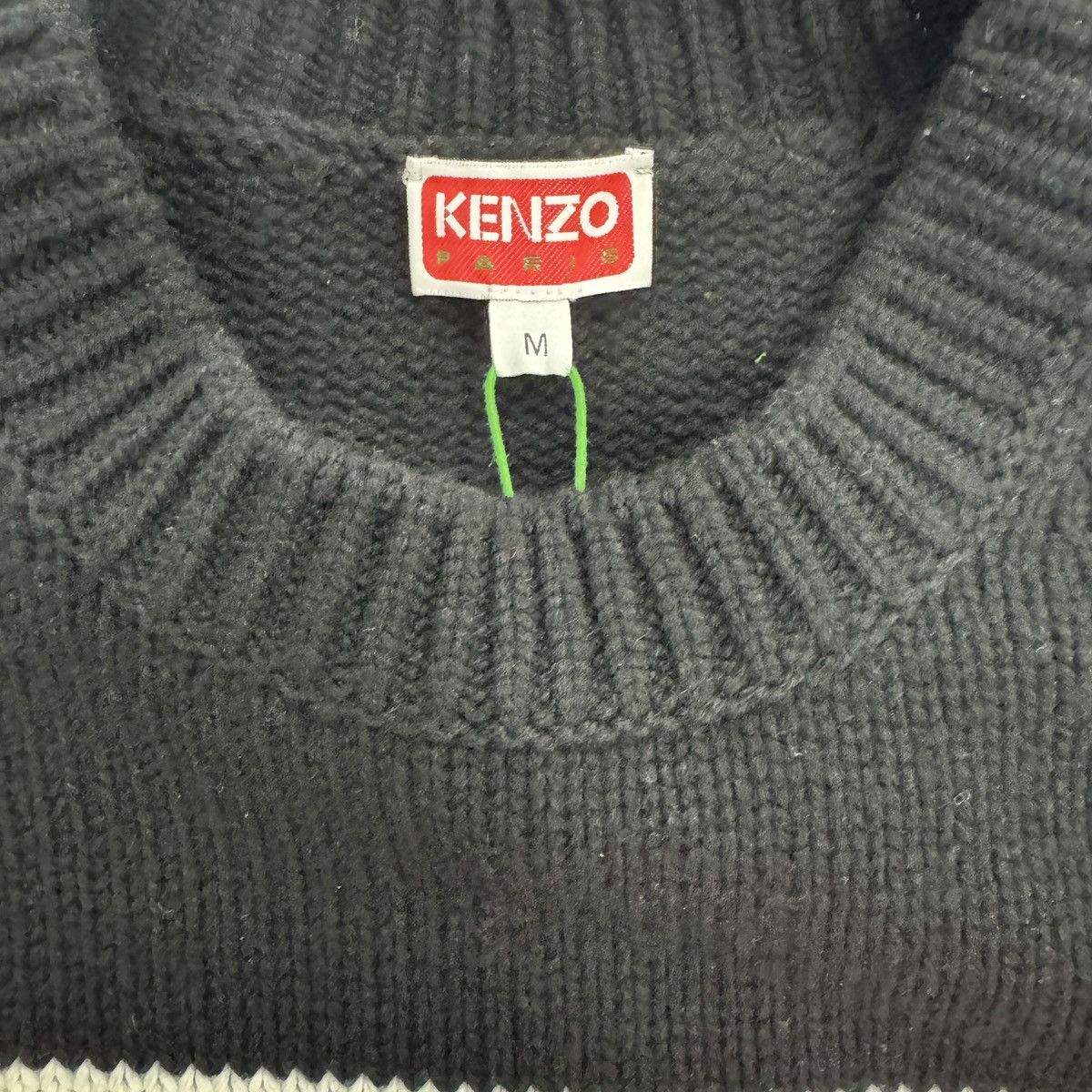Kenzo Kenzo Tricolor Paris Jumper Size Medium Size US M / EU 48-50 / 2 - 3 Thumbnail