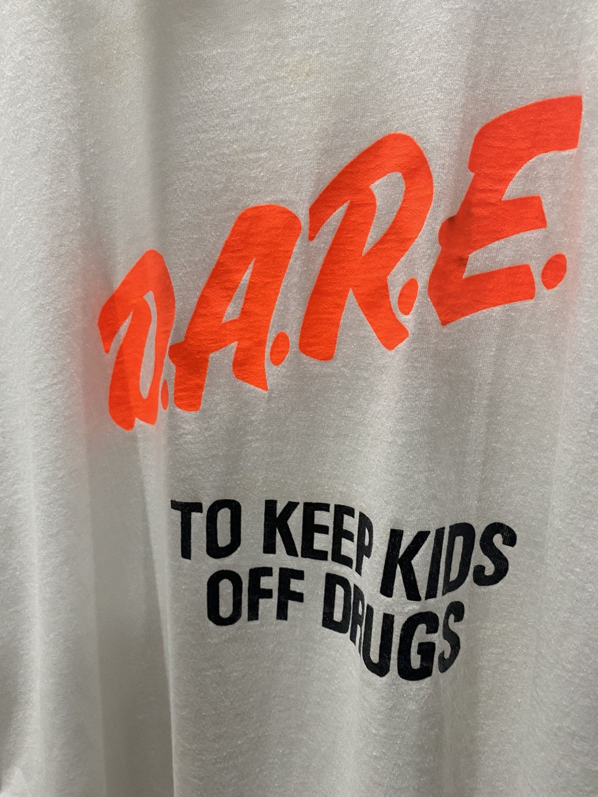D.A.R.E × Vintage Vintage 90s D.A.R.E Size US XL / EU 56 / 4 - 2 Thumbnail