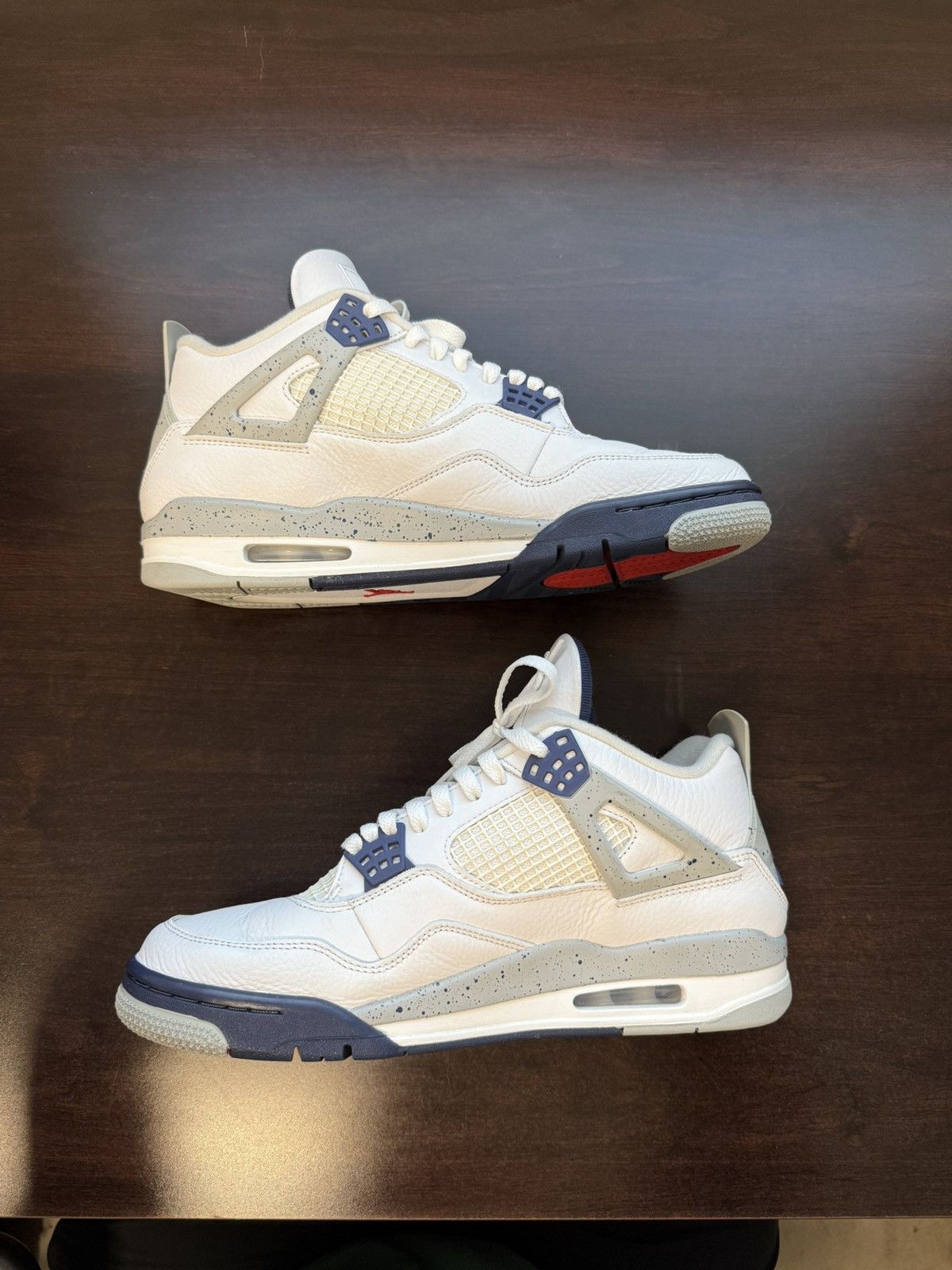 Jordan Brand Jordan 4 Retro Midnight Navy - Size 11 Size US 11 / EU 44 - 3 Thumbnail