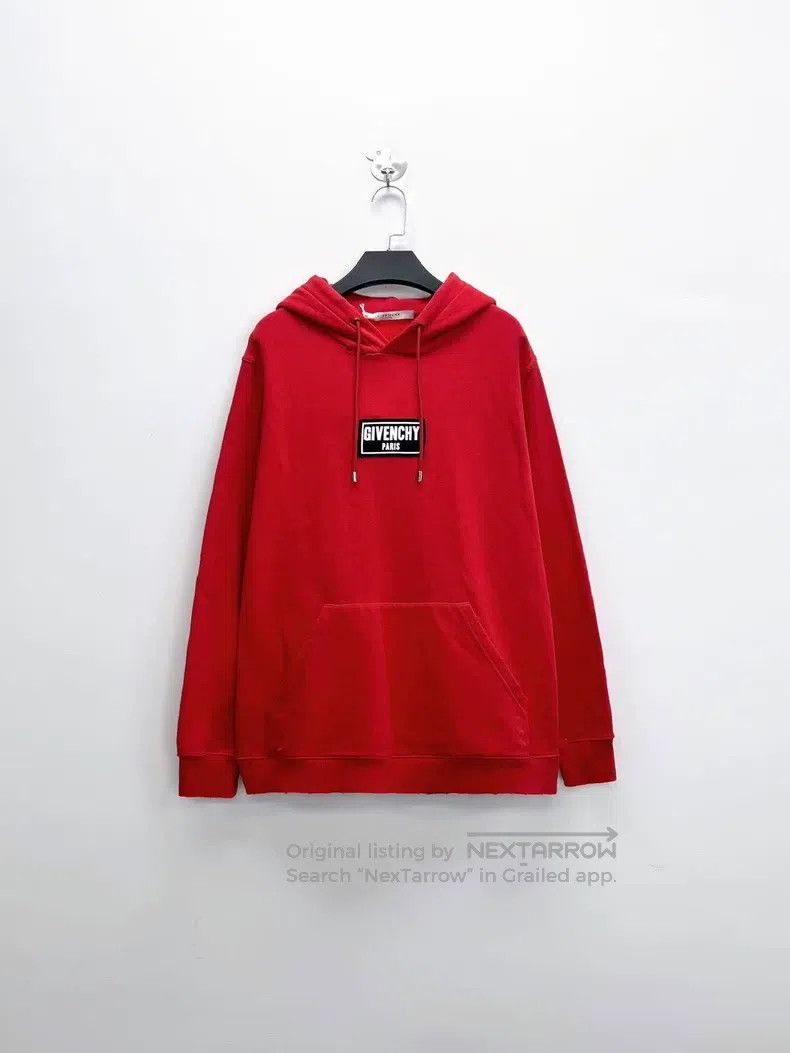 Givenchy Givenchy Red Aged Small Destruction Chest Letter Logo Prin Size US S / EU 44-46 / 1 - 1 Thumbnail