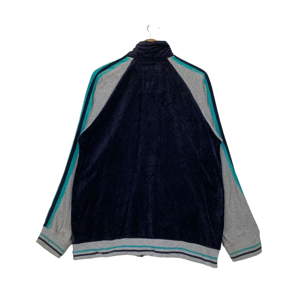 Japanese Brand KISSMARK Colorblock Velvet Jacket #1041-C47 Size US L / EU 52-54 / 3 - 7 Thumbnail