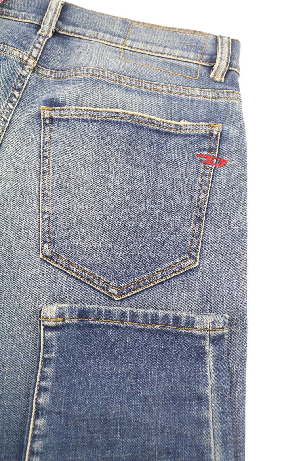 Diesel 2019 D-STRUKT 09C87 W30/L32 Blue Distress Slim 85412 Size US 30 / EU 46 - 6 Thumbnail