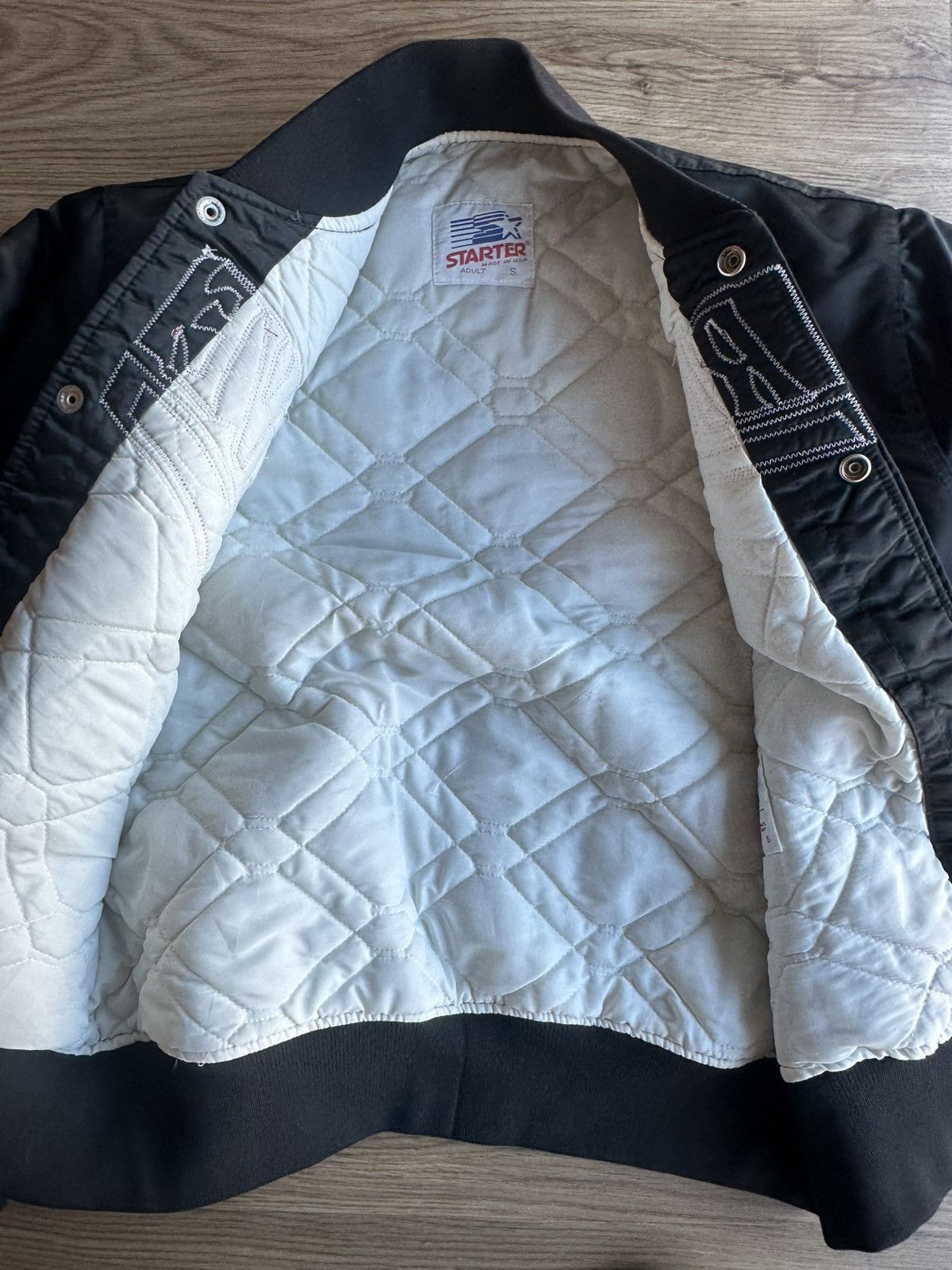 Starter Vintage 80s Dallas Mavericks Starter Satin Jacket Small Size US S / EU 44-46 / 1 - 5 Thumbnail