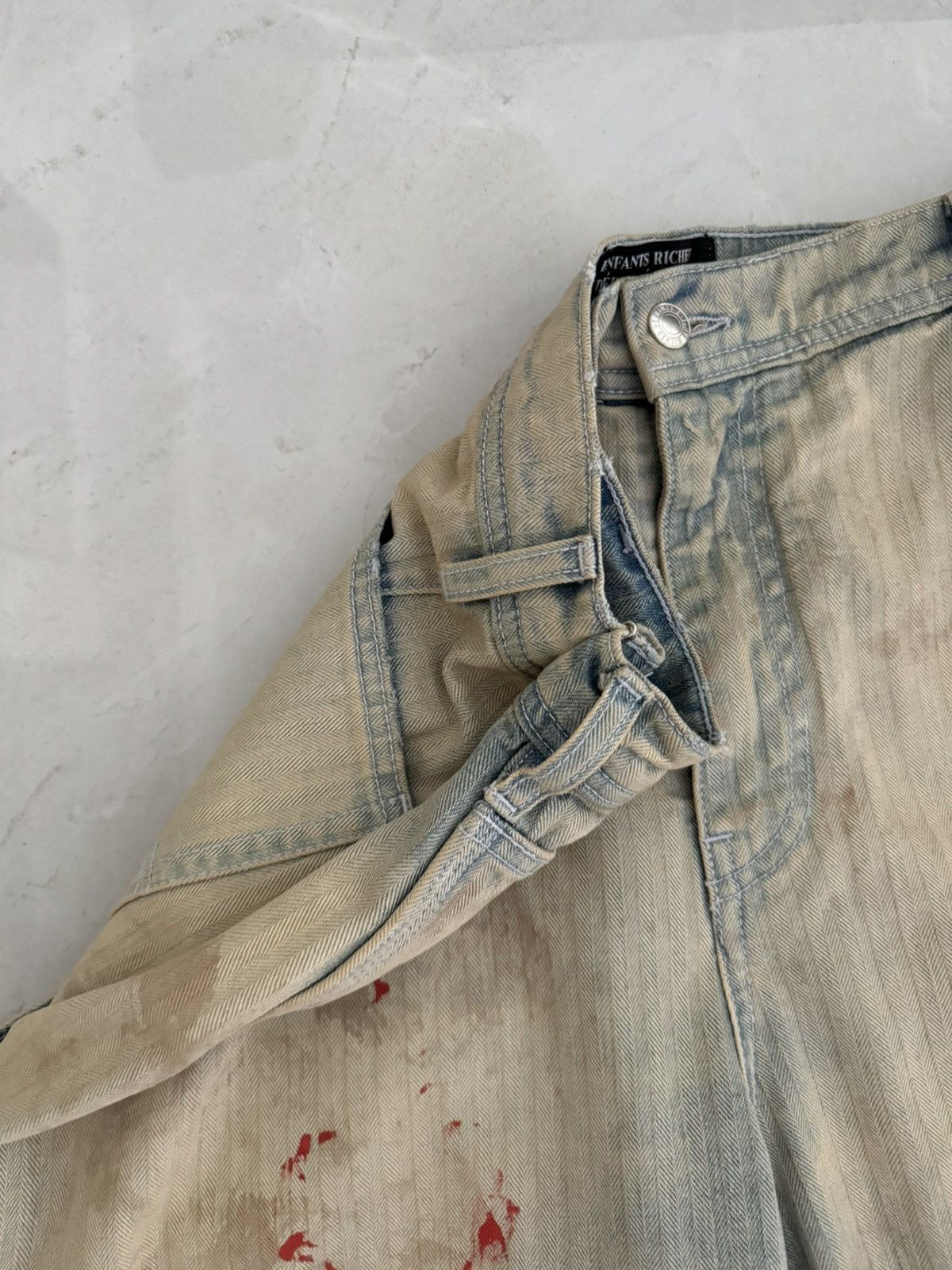 Enfants Riches Deprimes Enfants Riches Deprimes SS23 Bloodstained Pants Sz.36 Size US 36 / EU 52 - 3 Thumbnail