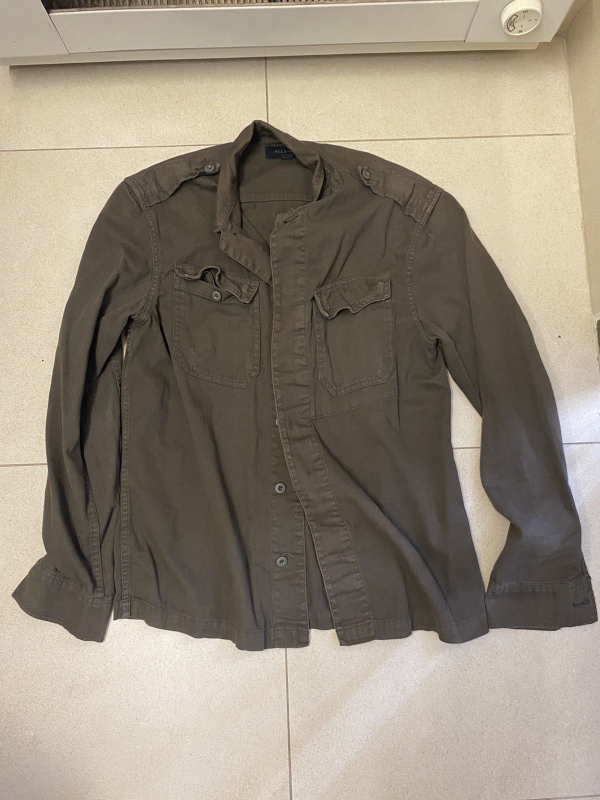 Allsaints All Saints Military Button Up Size US S / EU 44-46 / 1 - 1 Thumbnail
