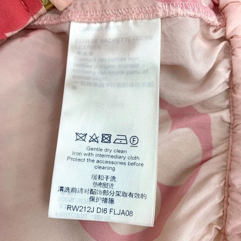 Louis Vuitton Louis Vuitton Pink logo printed silk zip-up long sleeve ja Size S / US 4 / IT 40 - 6 Thumbnail