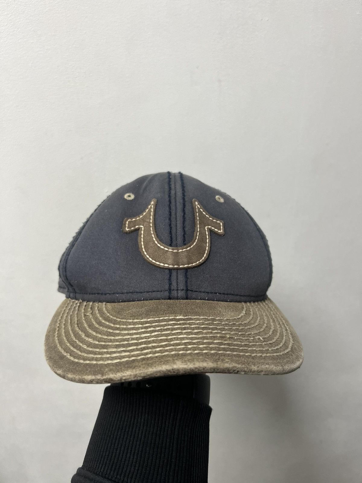 True Religion Vintage True Religion Cap Hat 90s Distrissed Y2K Size ONE SIZE - 3 Thumbnail