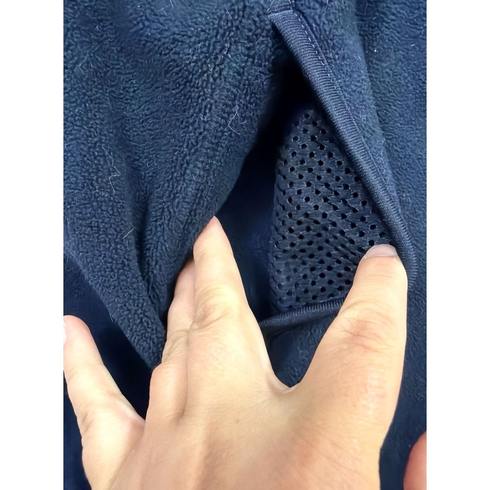 Uniqlo VINTAGE Uniqlo Men’s M Full Zip Fleece Windstopper Navy Blue Jacket Windbreaker Mens Size US M / EU 48-50 / 2 - 7 Thumbnail