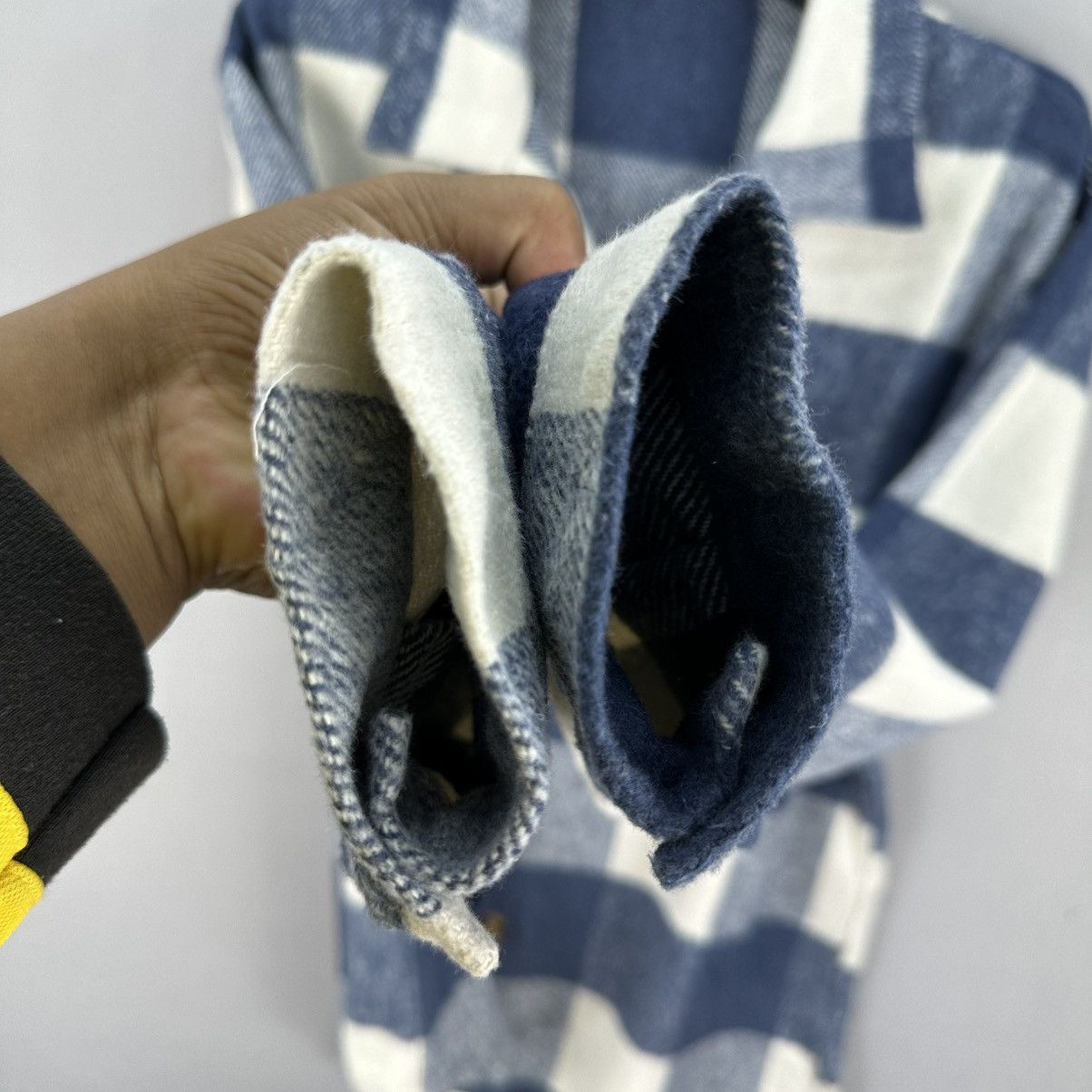 Shein Vintage Shein Flannel Jacket Blue Checkered Size US M / EU 48-50 / 2 - 8 Thumbnail