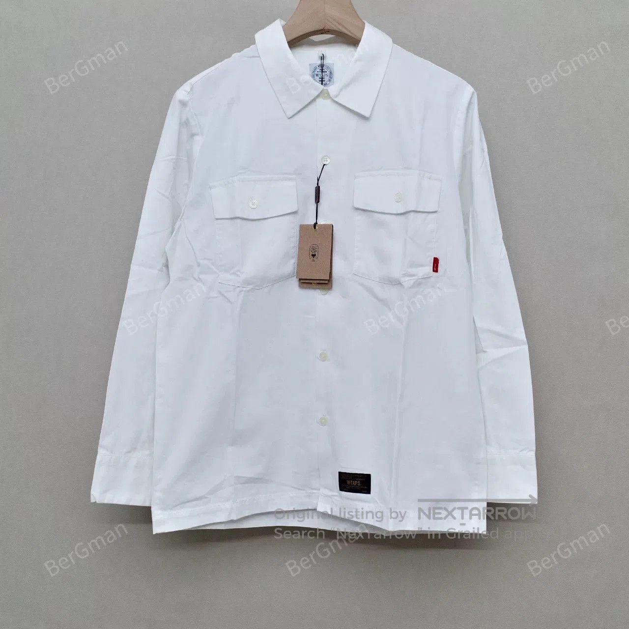 Wtaps WTAPS 16AW OFFICER LS Shirt. Size US M / EU 48-50 / 2 - 5 Thumbnail